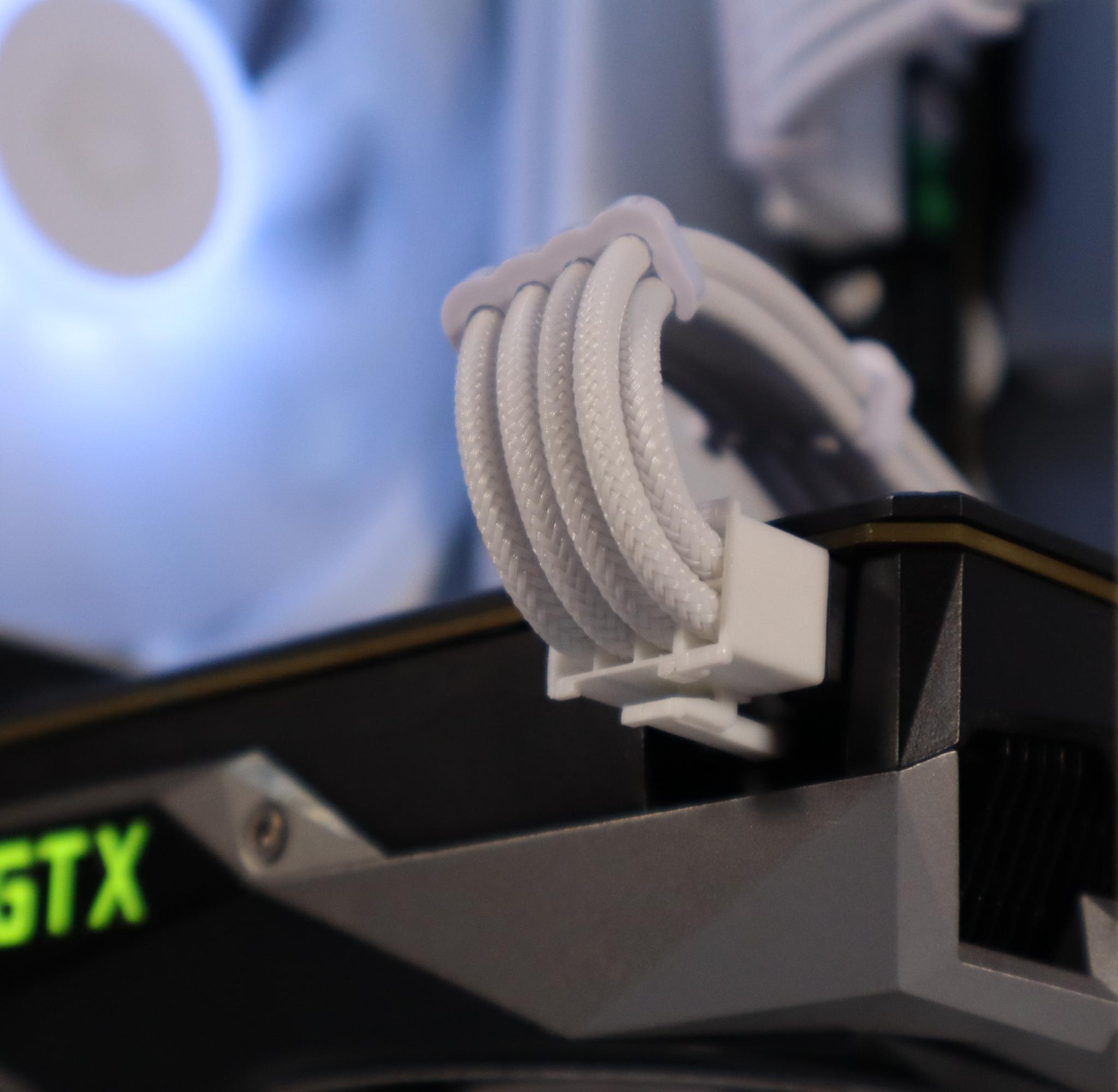 WHITE GAMING PC, RYZEN 5 2600x, GTX 1070, WIFI