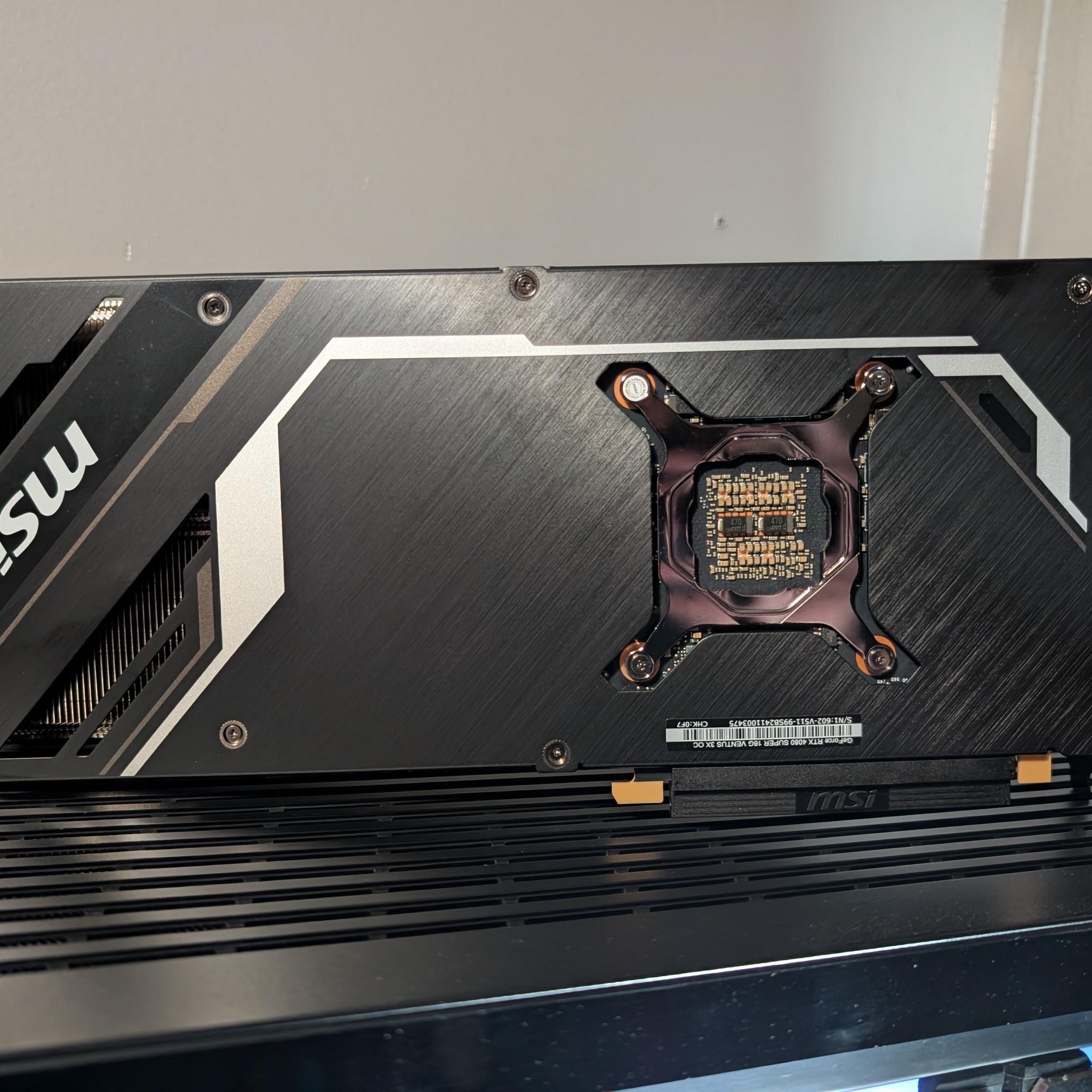 MSI VENTUS 3X OC GeForce RTX 4080 SUPER