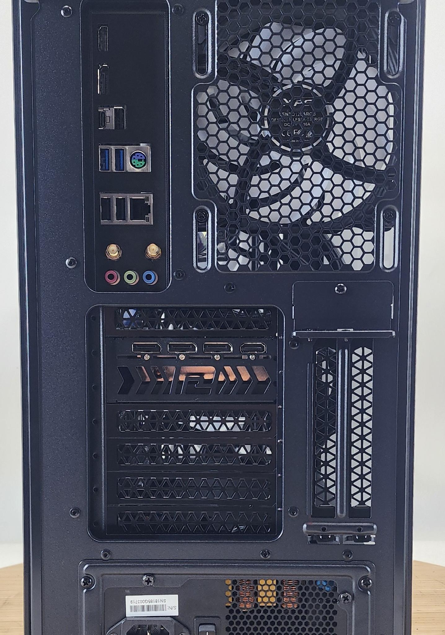 Gaming PC Ryzen 5 7600X 16GB RAM 512GB SSD + 2TB HDD RX 6800 XT 16GB Win11 PC