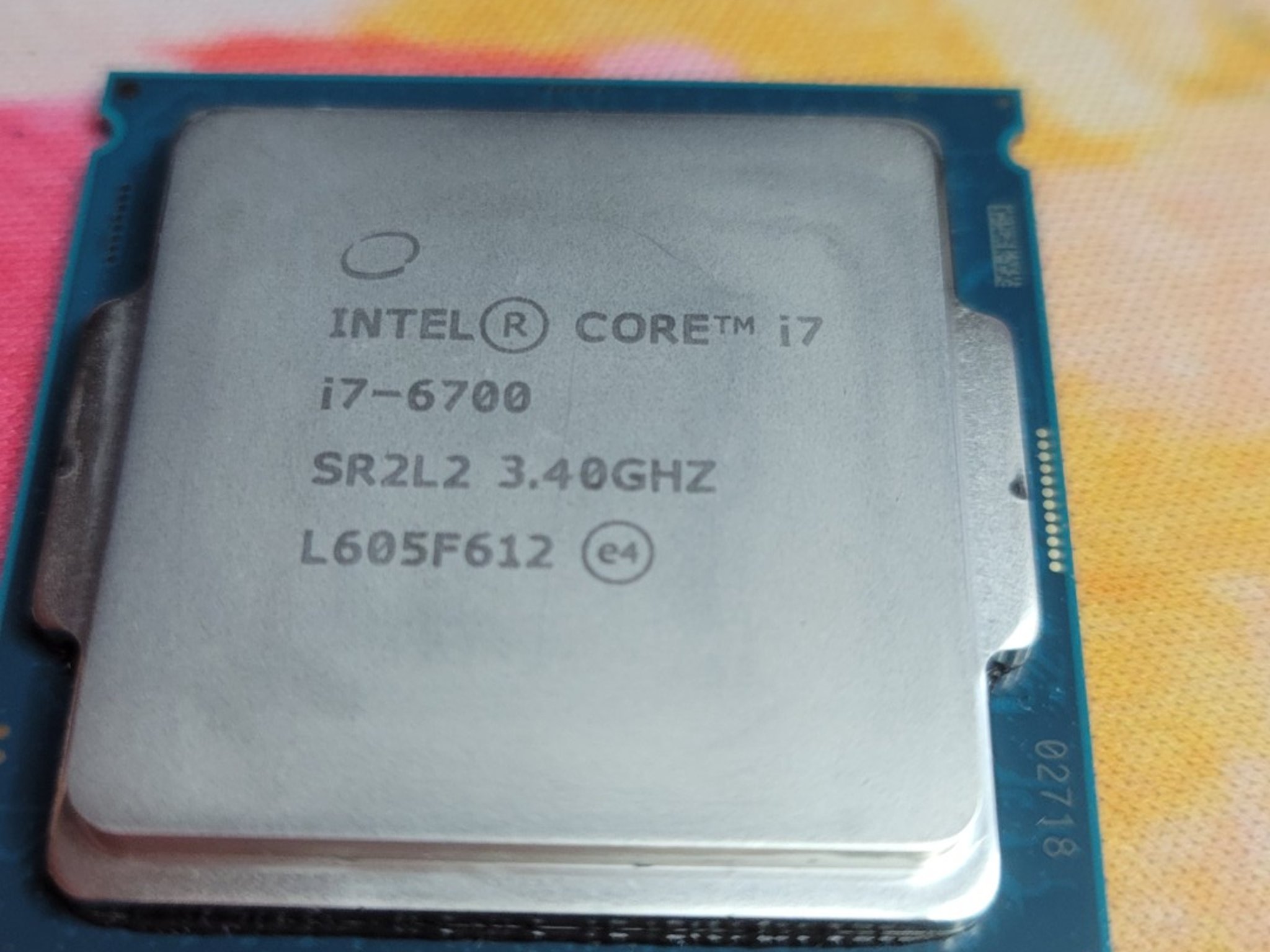 Intel Core i7 6700 clean tested Good