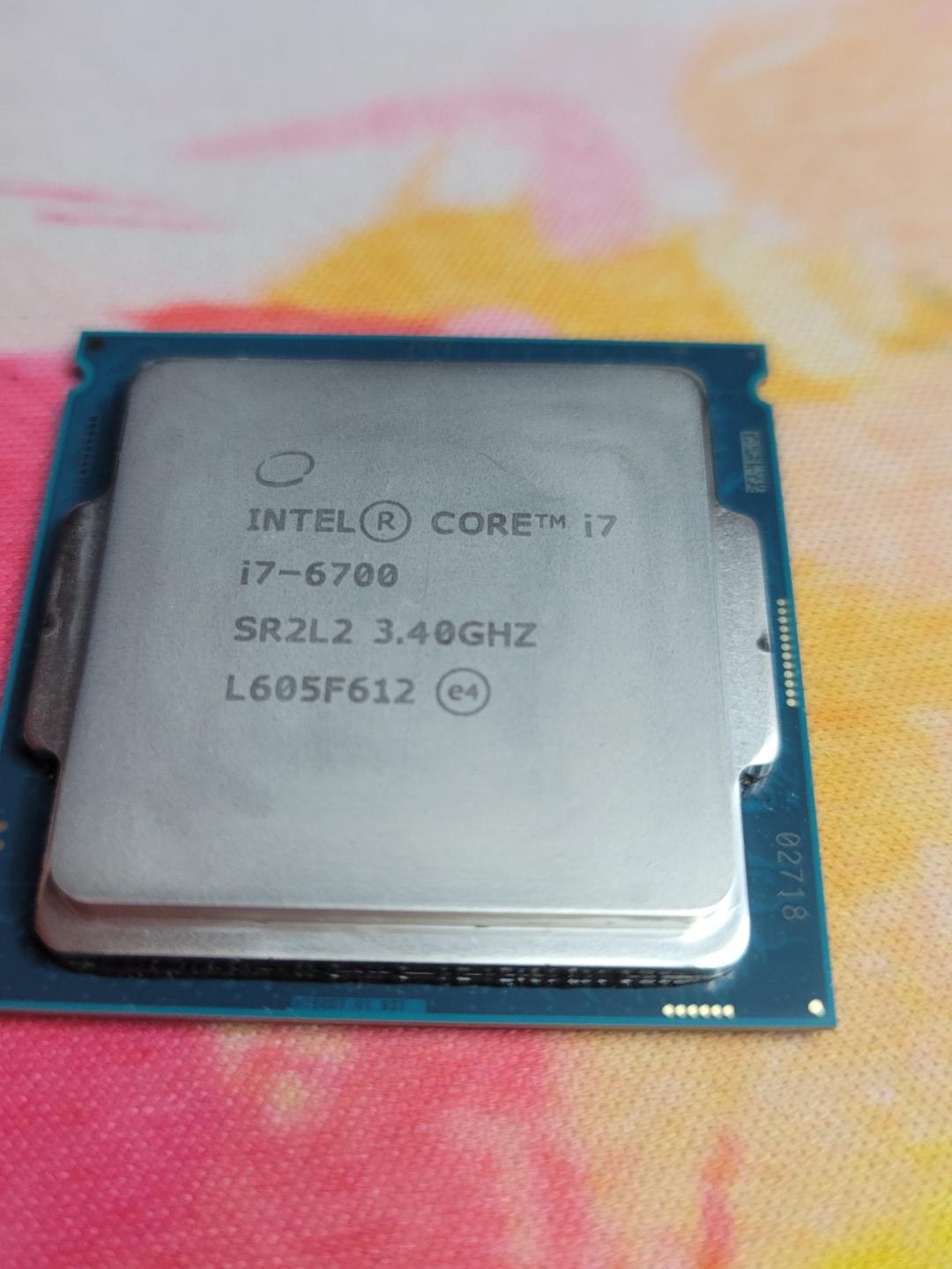 Intel Core i7 6700 clean tested Good