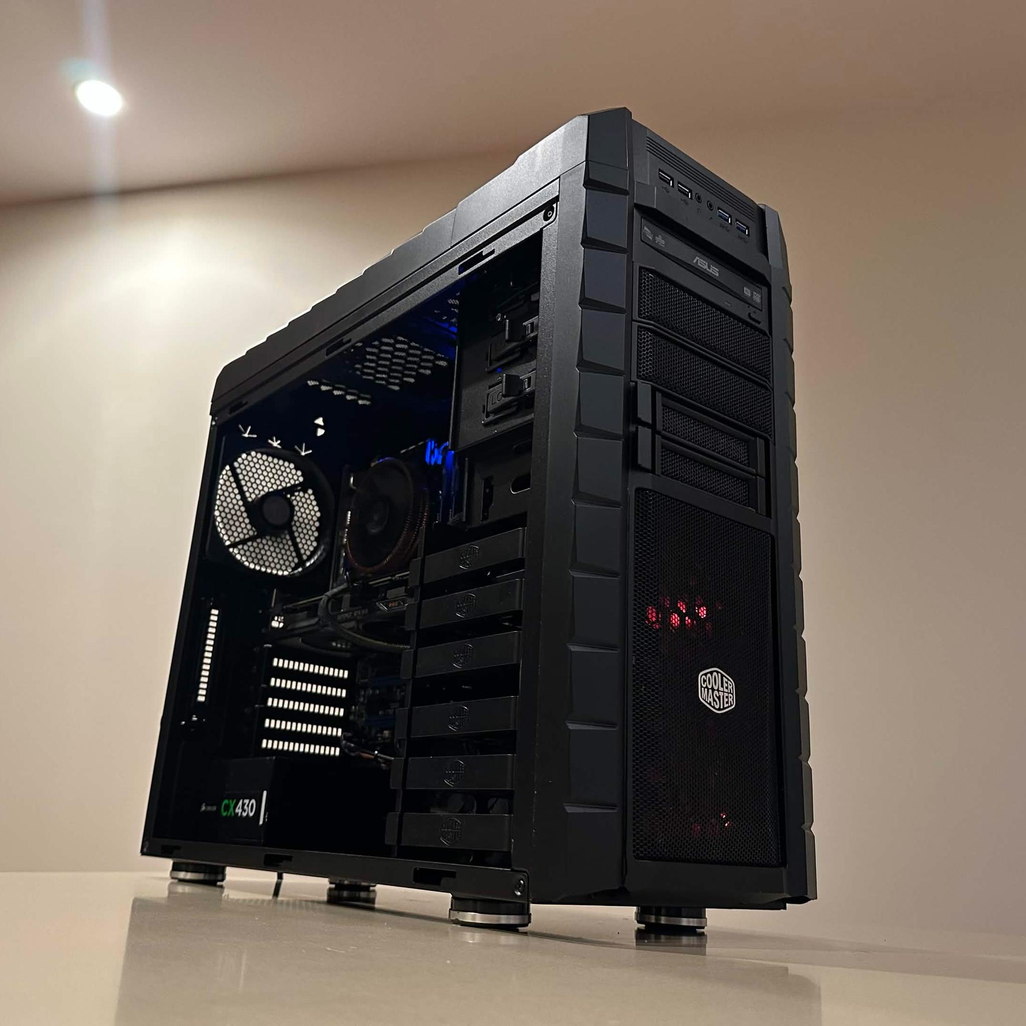Budget Gaming PC - Intel Core i5-3450 |EVGA NVIDIA GTX 960 4GB| 256GB SSD & 1TB HDD |16GB RAM| Win10
