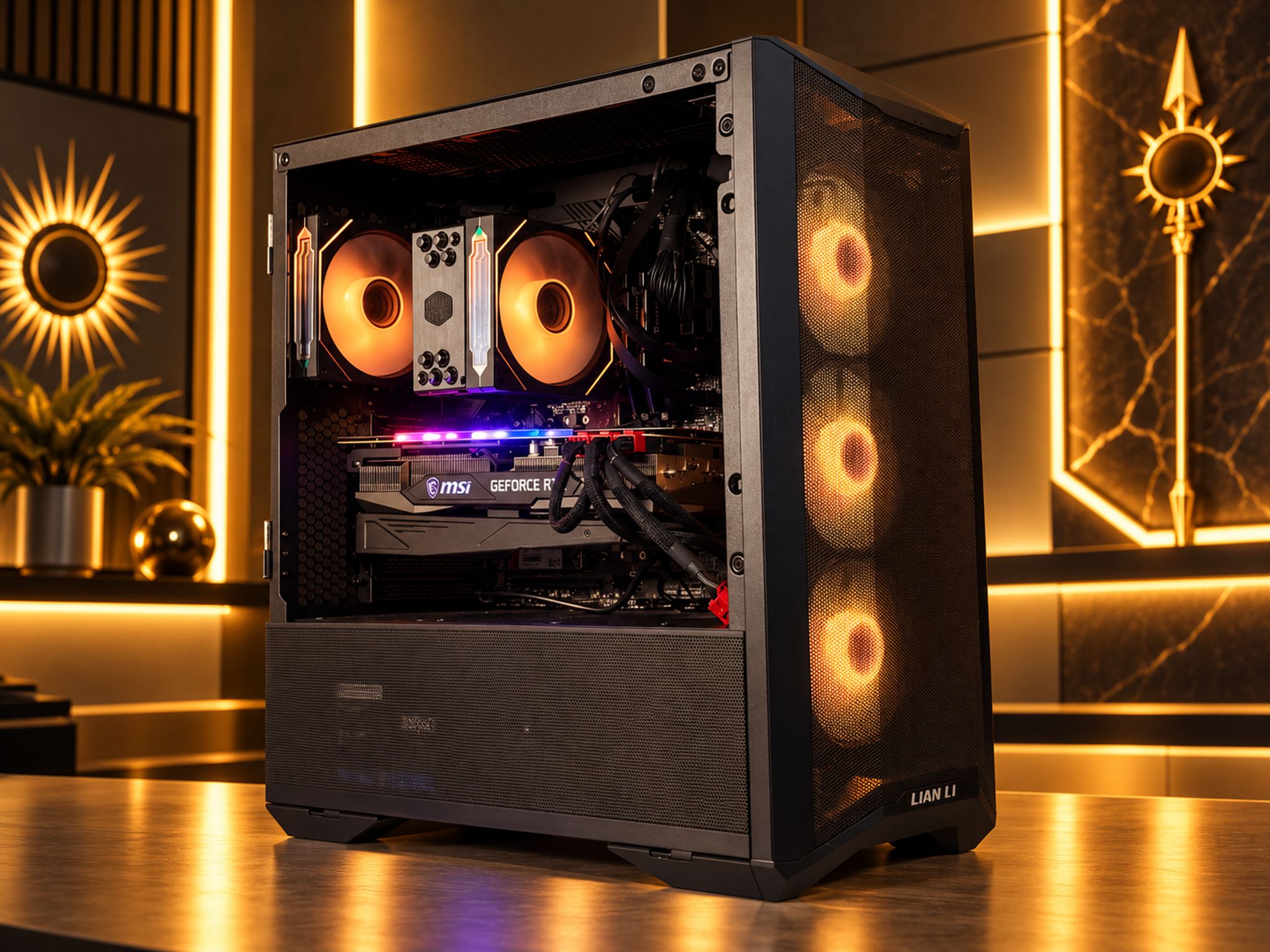 🔱☀️APOLLO Gaming PC | RTX 3080 TI | I7-12700K | 32GB RAM | 1TB NVME | WIFI + BT | FREE SHIPPING