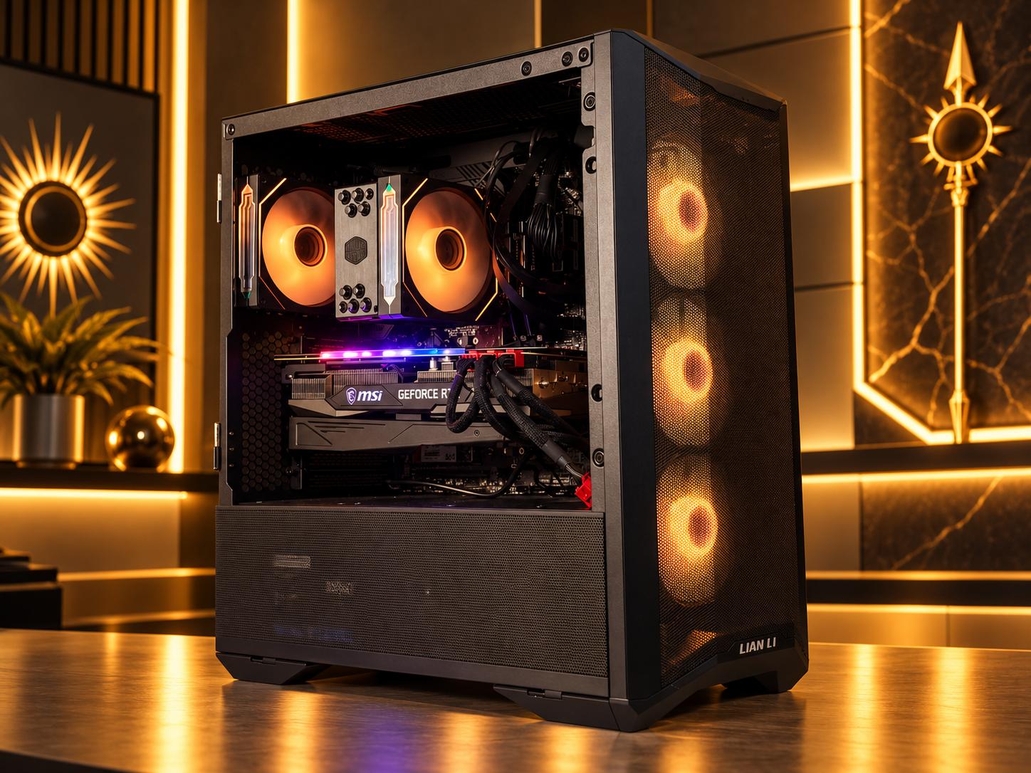 🔱☀️APOLLO Gaming PC | RTX 3080 TI | I7-12700K | 32GB RAM | 1TB NVME | WIFI + BT | FREE SHIPPING