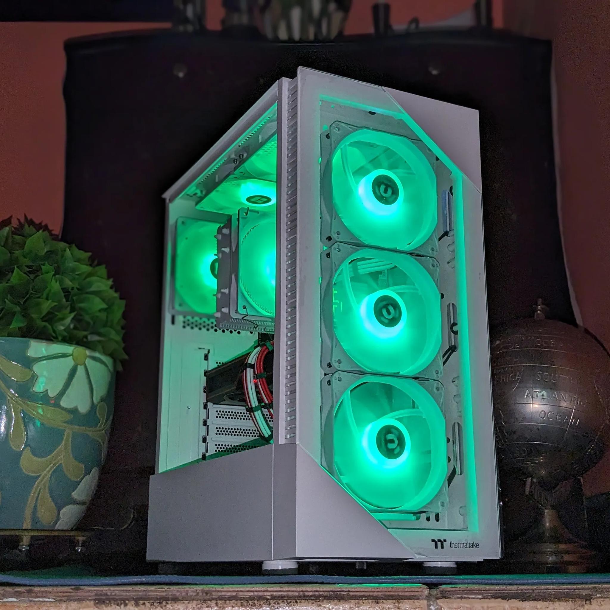 High Performance Gaming PC| RX6700XT 12GB| Ryzen 5@4GHz| 16GB DDR4 RAM| 1TB NVMe SSD| Windows 11 Pro