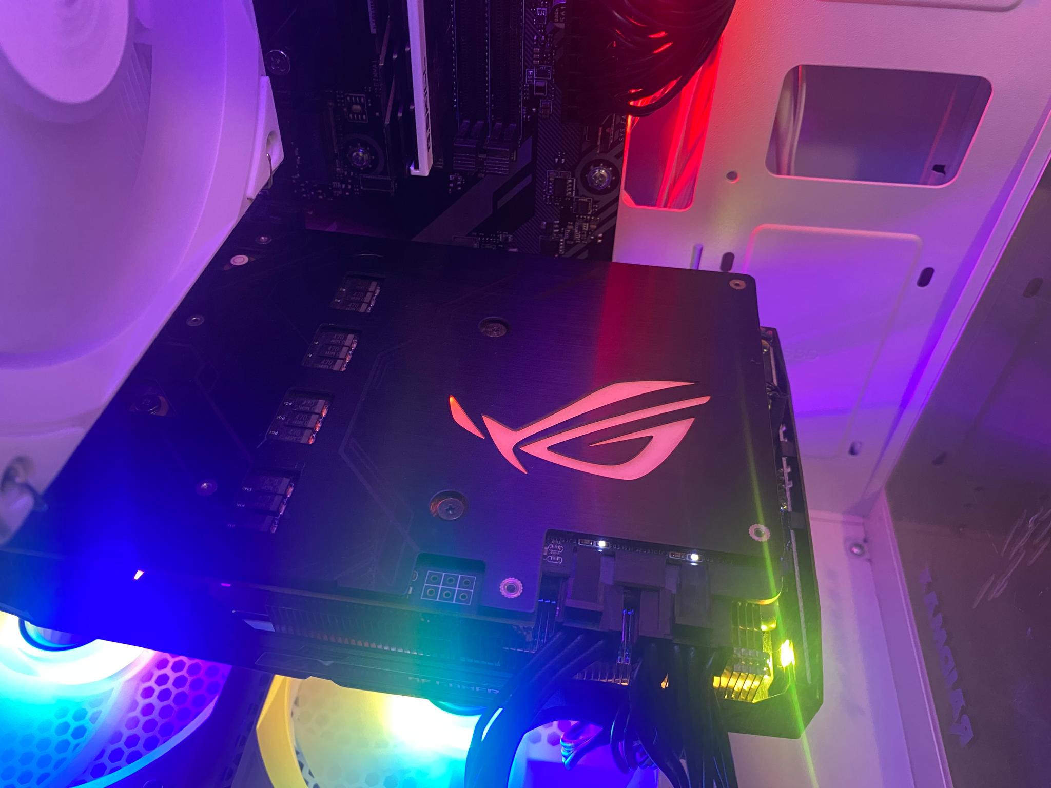 White RGB Gaming PC | Ryzen 5 3600 | GTX 1080 8GB | 16GB DDR4 | 500GB M.2 SSD