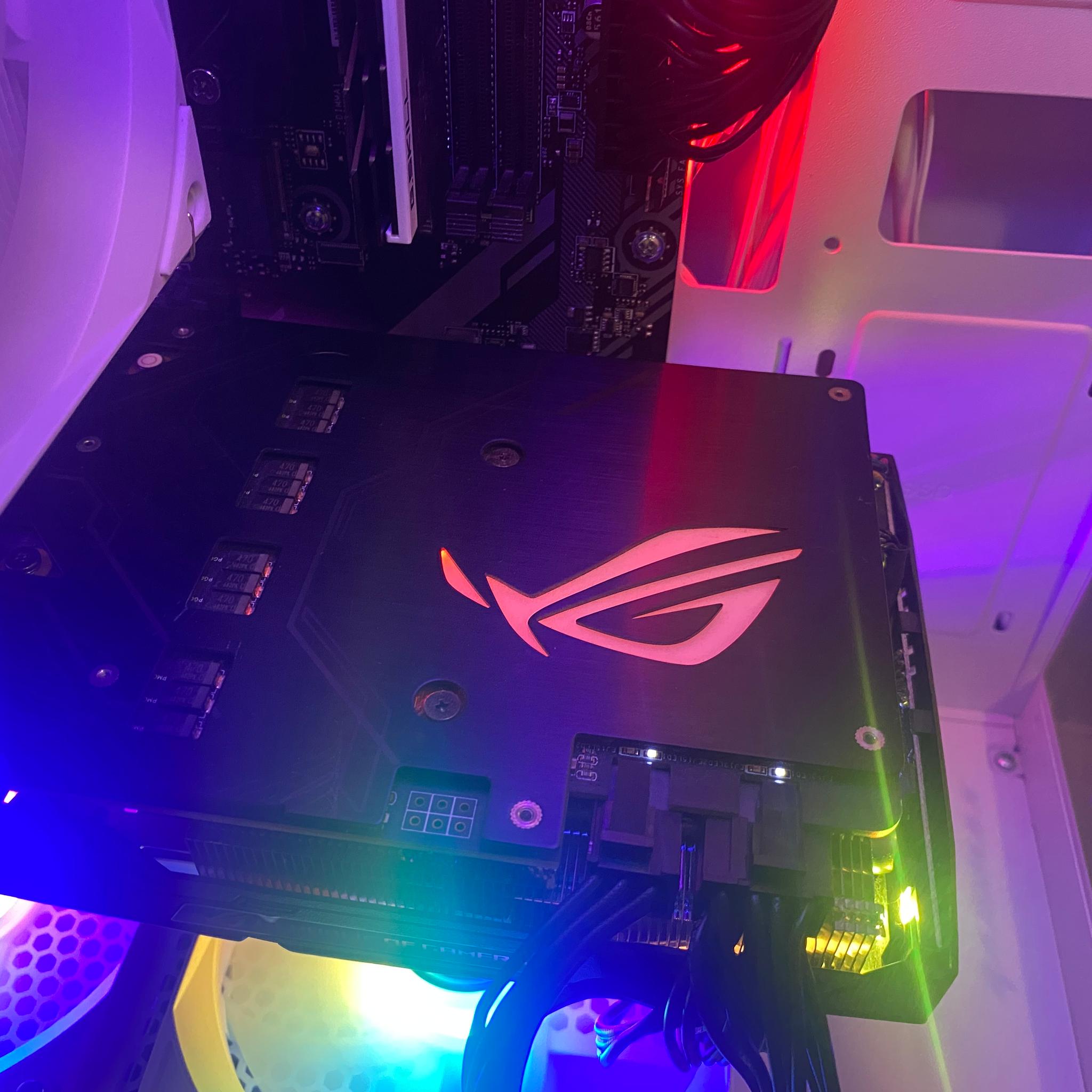 White RGB Gaming PC | Ryzen 5 3600 | GTX 1080 8GB | 16GB DDR4 | 500GB M.2 SSD