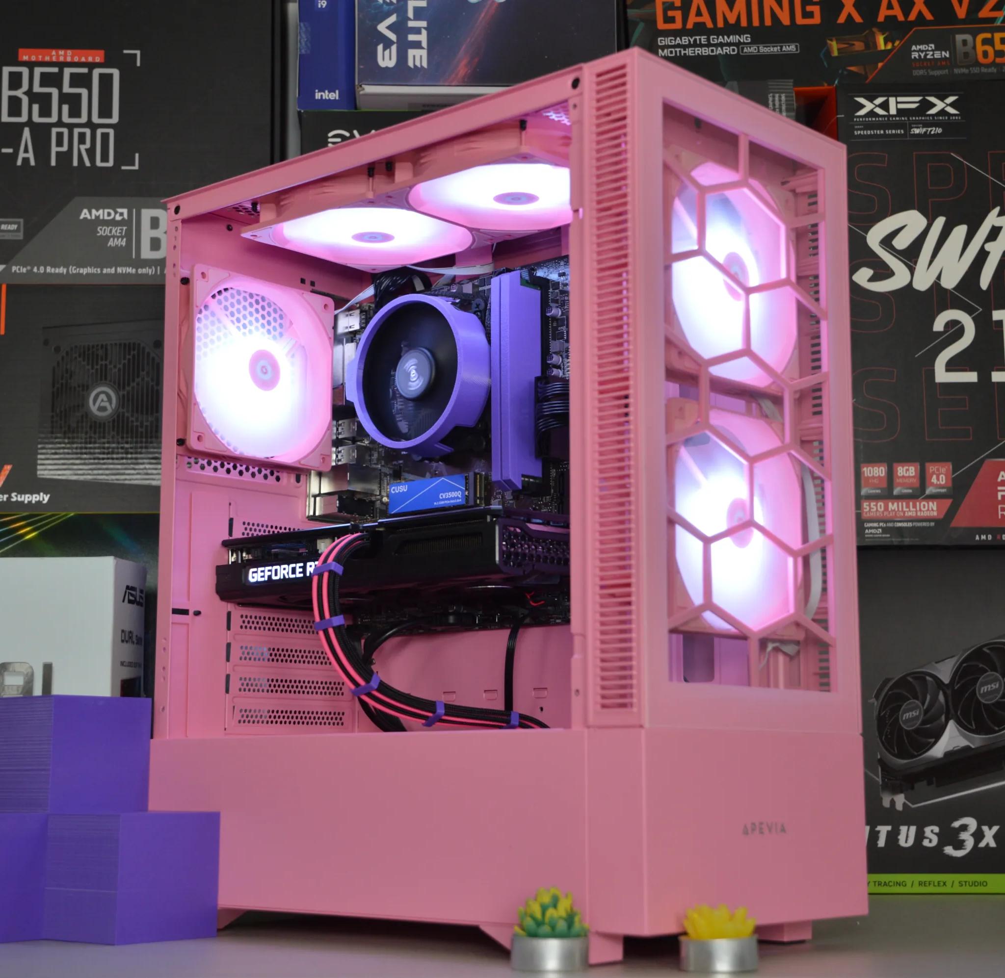 💖Be My Valentine💜| RTX 3050 8GB | RYZEN 5 4600G | 16GB DDR4 RAM | 1TB NVME SSD |
