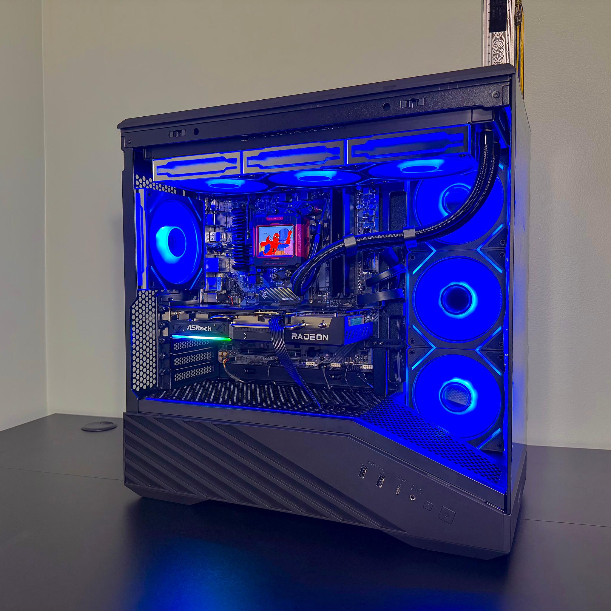 R7 7700X | 9060XT 16GB OC | 32GB DDR5 | 1TB Gen4 | LCD Screen Liquid Cooler Gaming PC
