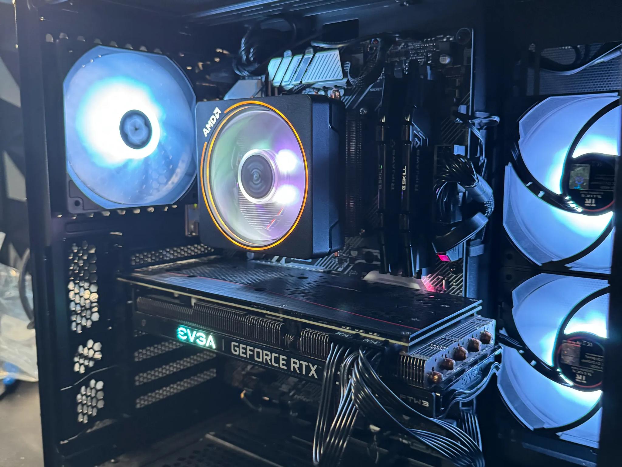 🖤 Black Mamba Gaming PC 🖤 | Ryzen 7| RTX 3060Ti| 32 GB DDR4| 1.25 TB NVMe