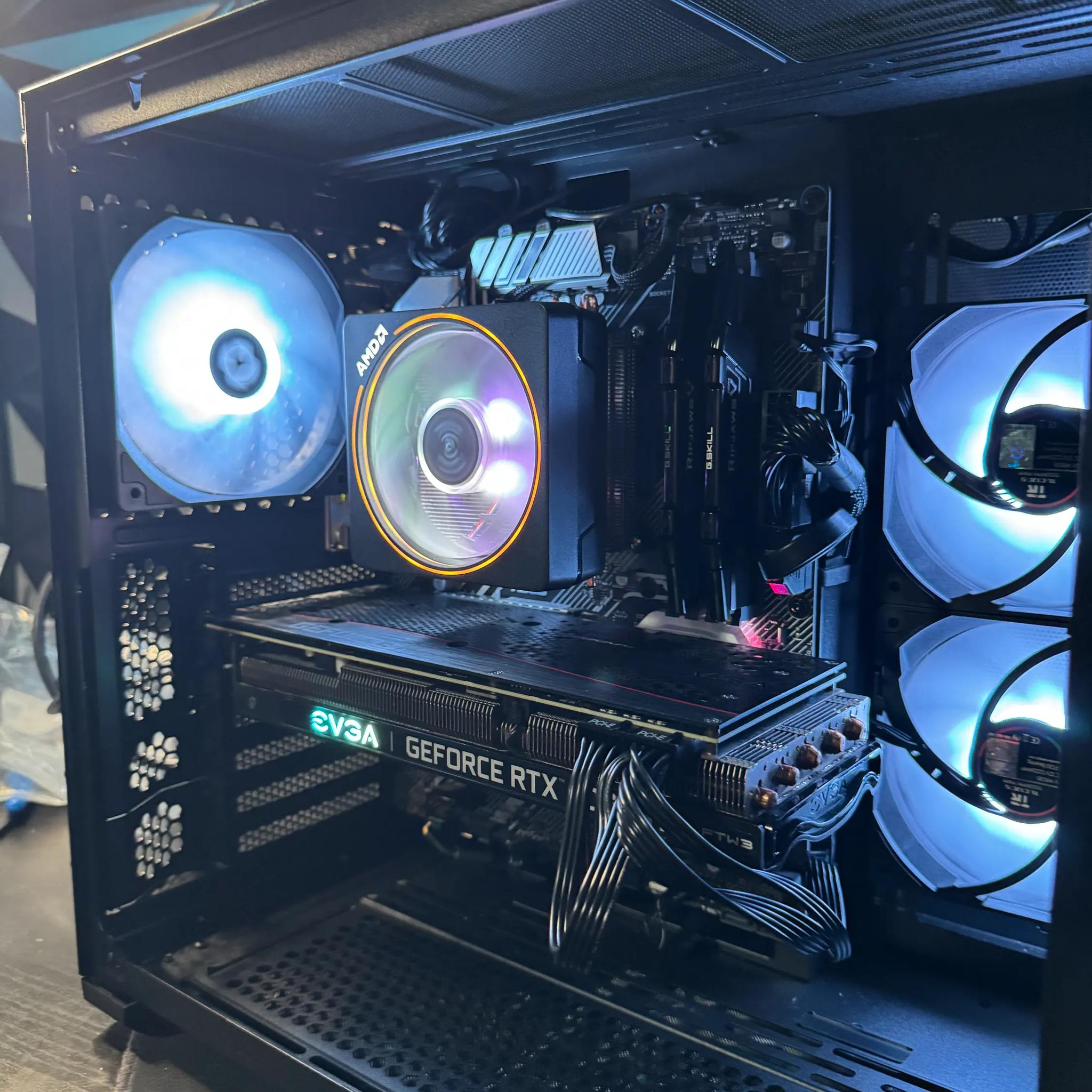 🖤 Black Mamba Gaming PC 🖤 | Ryzen 7| RTX 3060Ti| 32 GB DDR4| 1.25 TB NVMe