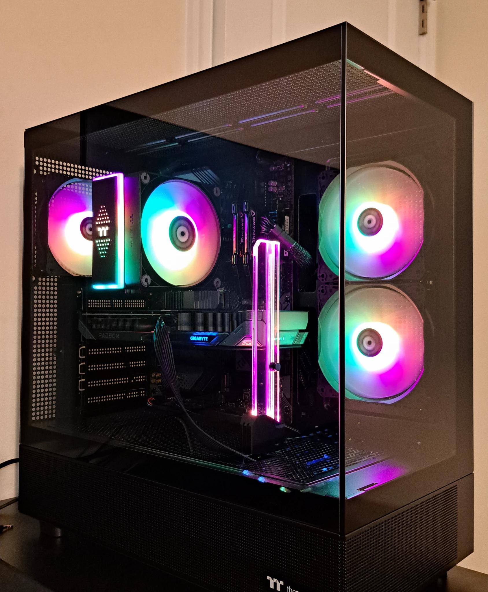 AM4 Mid-Range Gaming PC - Ryzen 5 5500 | RX 9060 XT 16 GB | 16 GB RAM | 1 TB NVMe