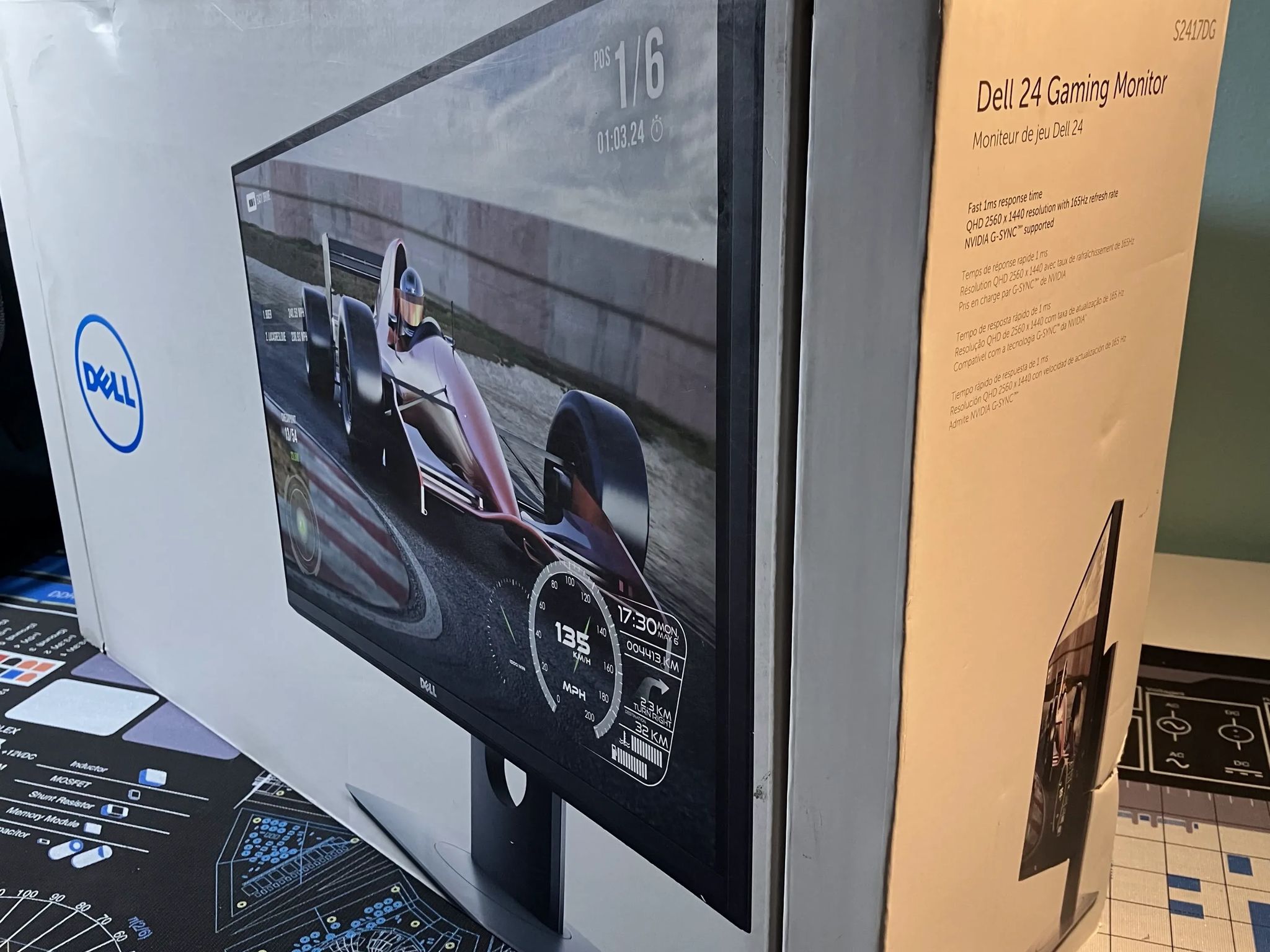 Dell S2417DG - 24" 1440p 144Hz Gaming Monitor