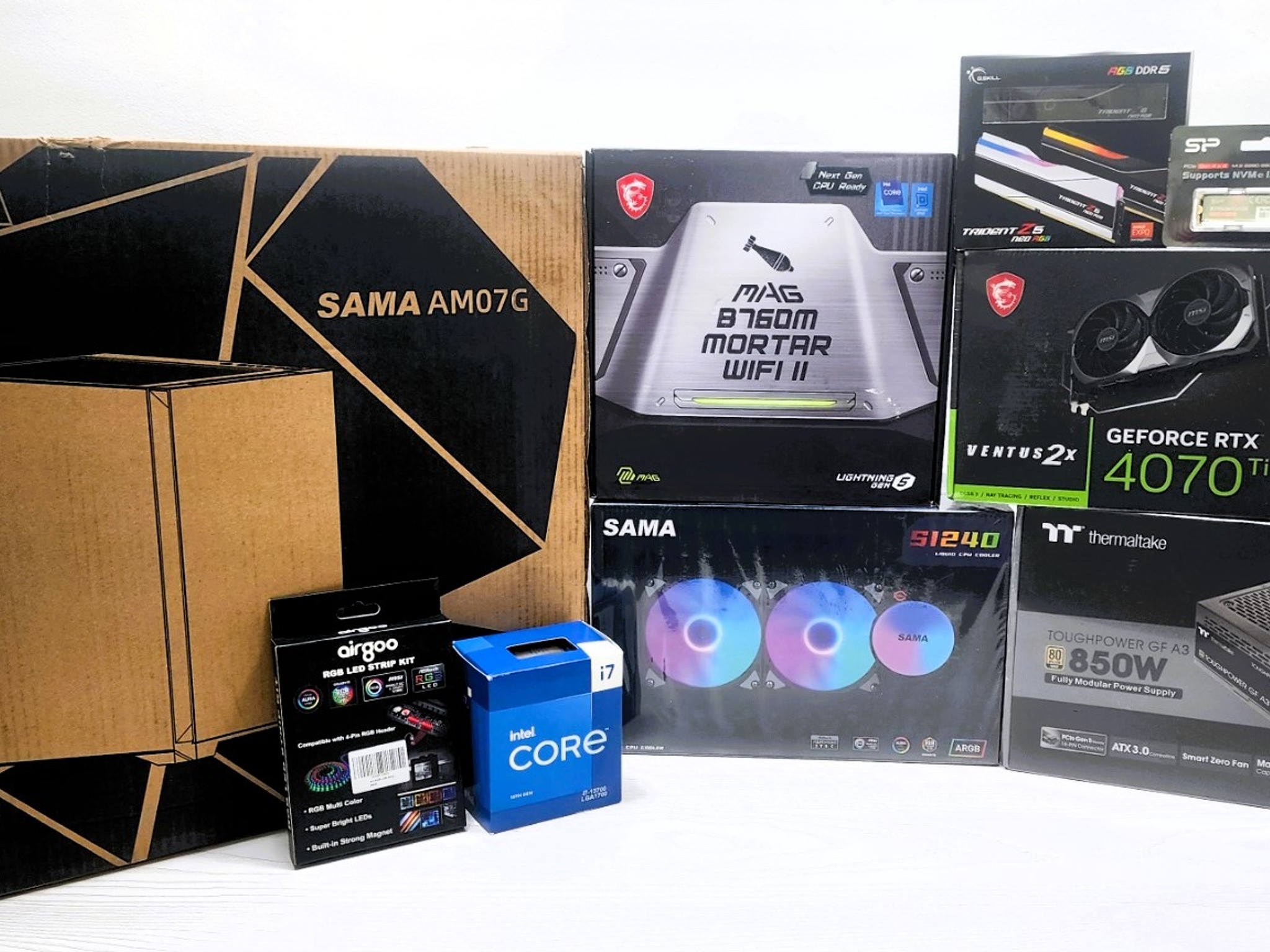 ALL NEW Liquid Cooled Gaming PC BEAST! 13th Gen i7 - RTX 4070Ti Super