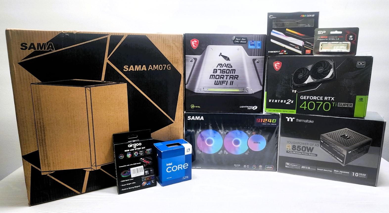 ALL NEW Liquid Cooled Gaming PC BEAST! 13th Gen i7 - RTX 4070Ti Super