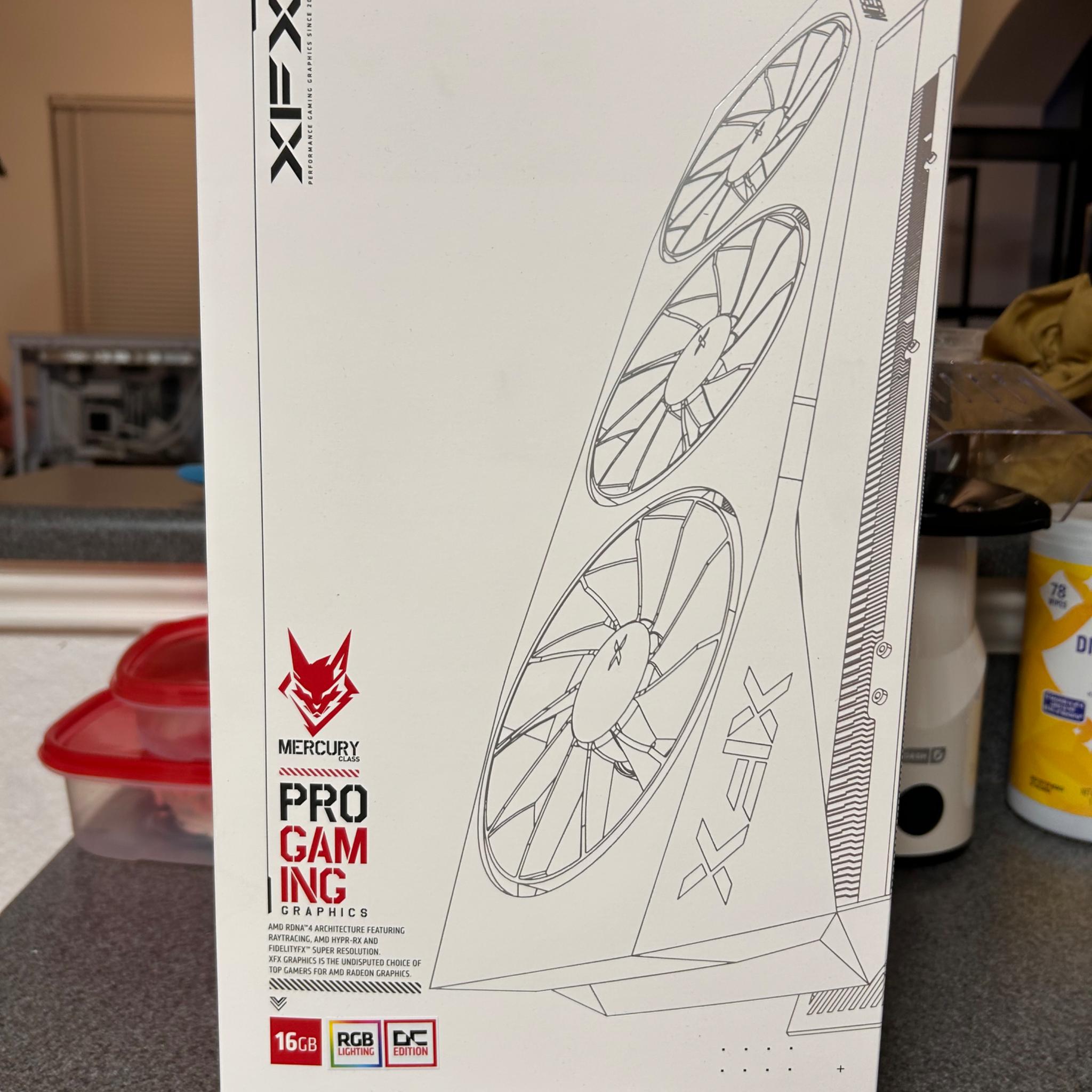 XFX Mercury White OC 9070XT