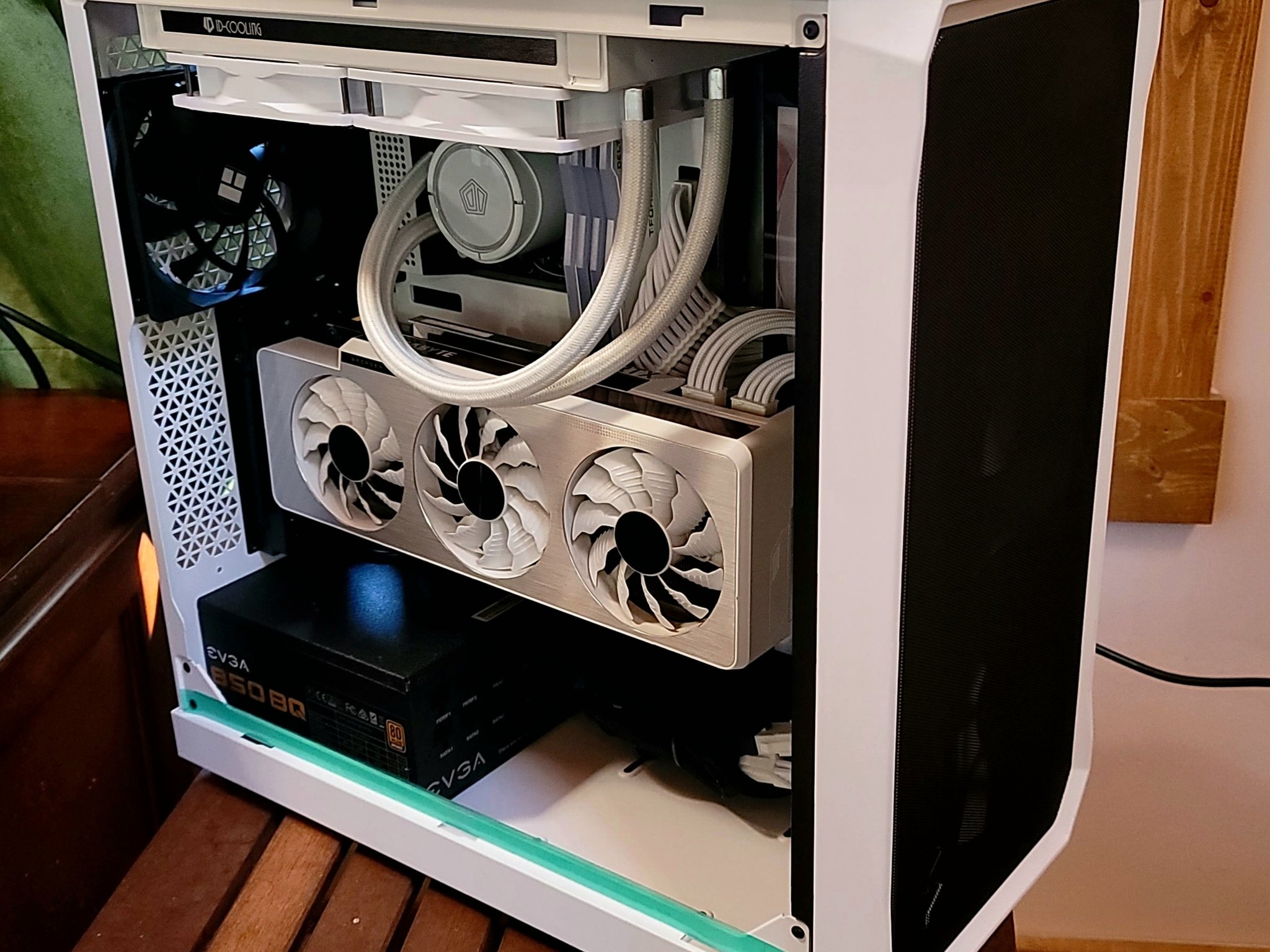 Waifu Vision-RTX 3080, i9-11900K, 1.5 Tb Samsung 980 SSDs, 32Gb, AIO, EVGA 850W