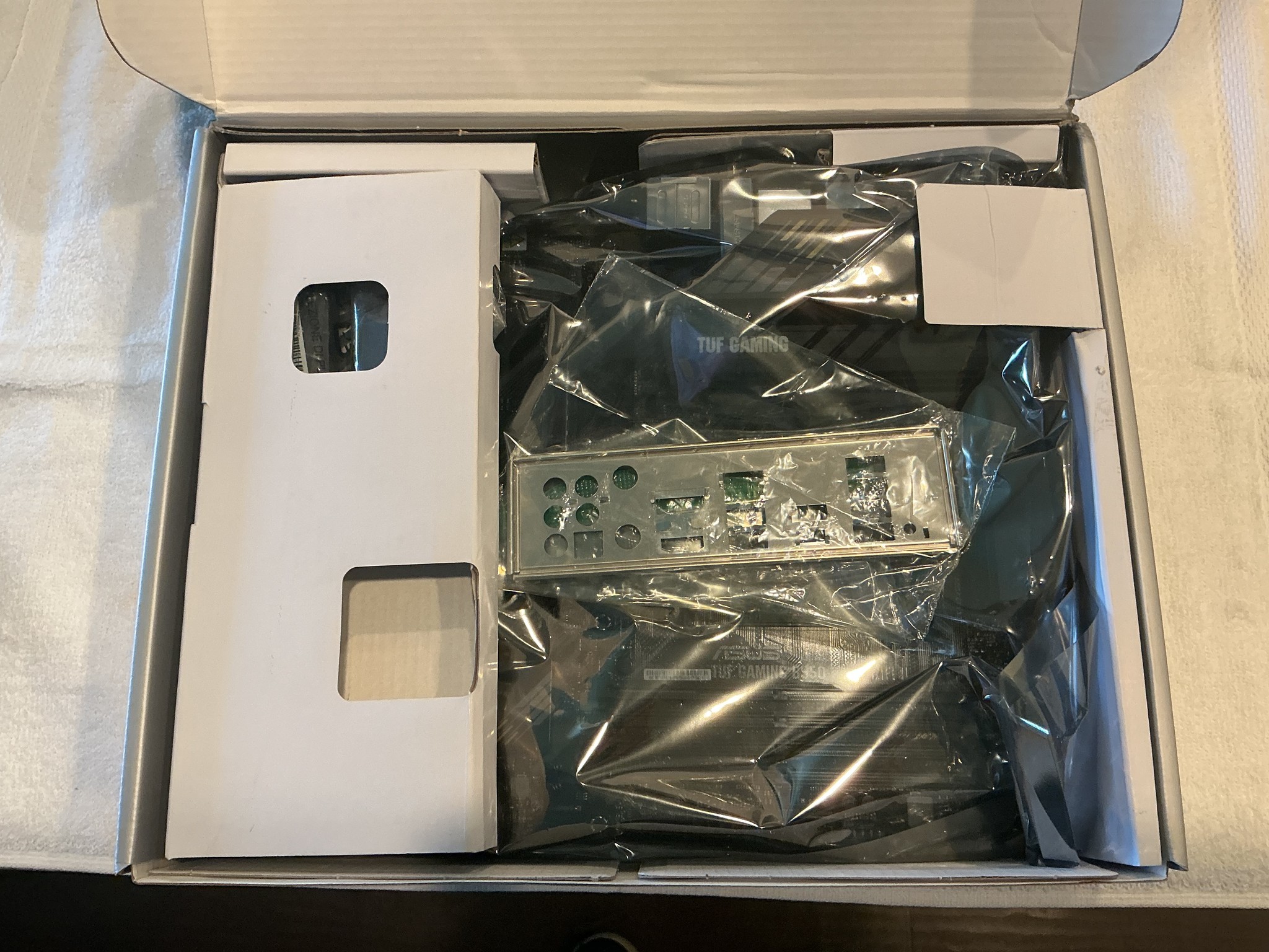 Open Box ++ ASUS TUF GAMING B550-PLUS WIFI II AM4 AMD B550 ATX Motherboard