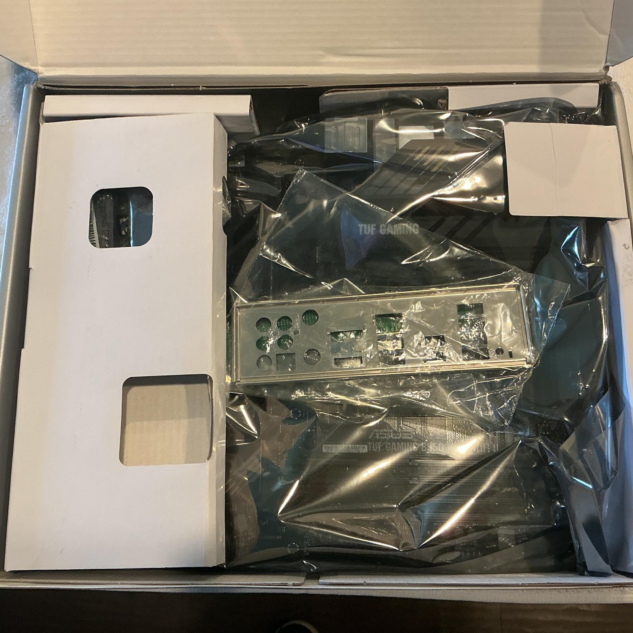 Open Box ++ ASUS TUF GAMING B550-PLUS WIFI II AM4 AMD B550 ATX Motherboard