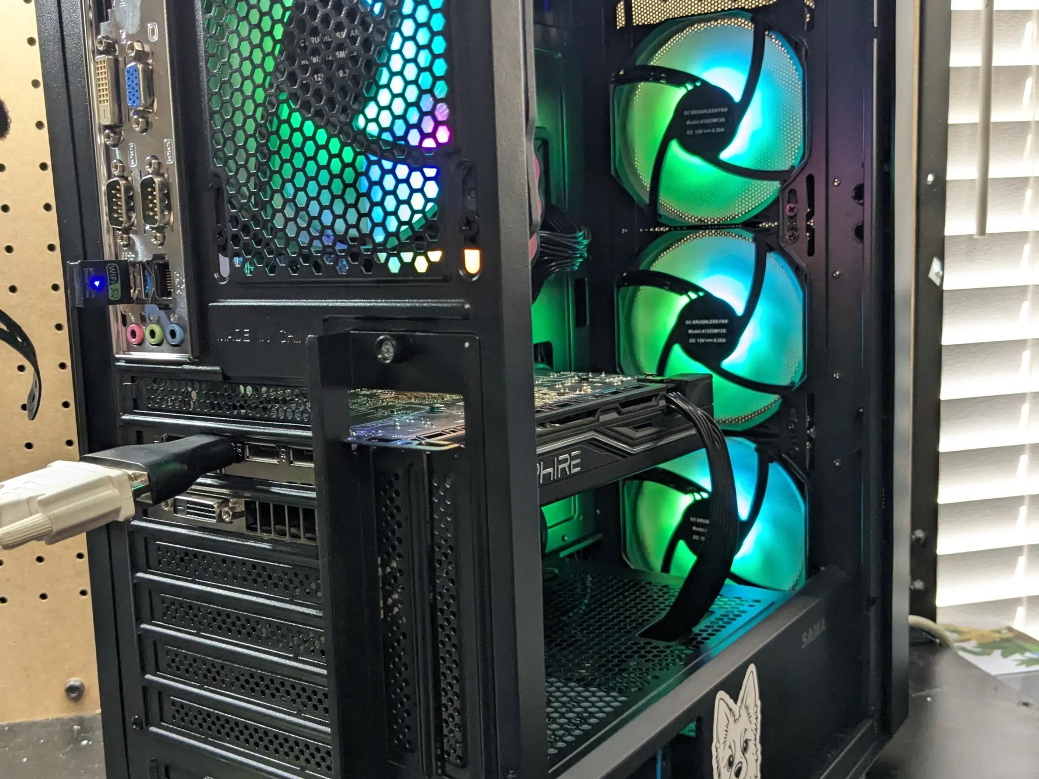 120 FPS Fortnite | 180 Day Warranty | i5-4590, 16GB RAM, 480GB SSD, RX 470 4GB, RGB, Win10, Wifi
