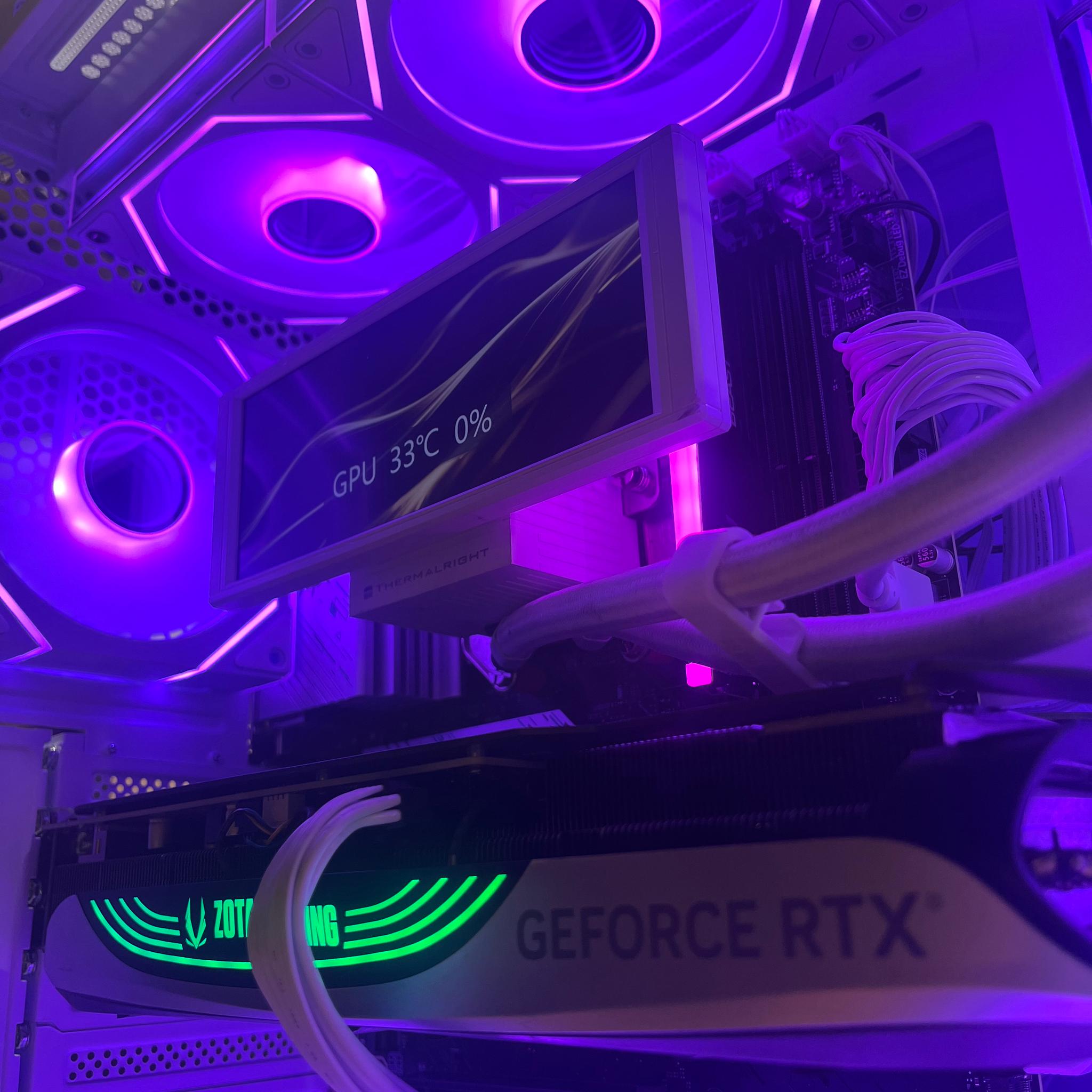 RTX 4070 Ti | Ryzen 7 9850X3D | 1 TB NVME | 32 GBs RAM | White Gaming PC