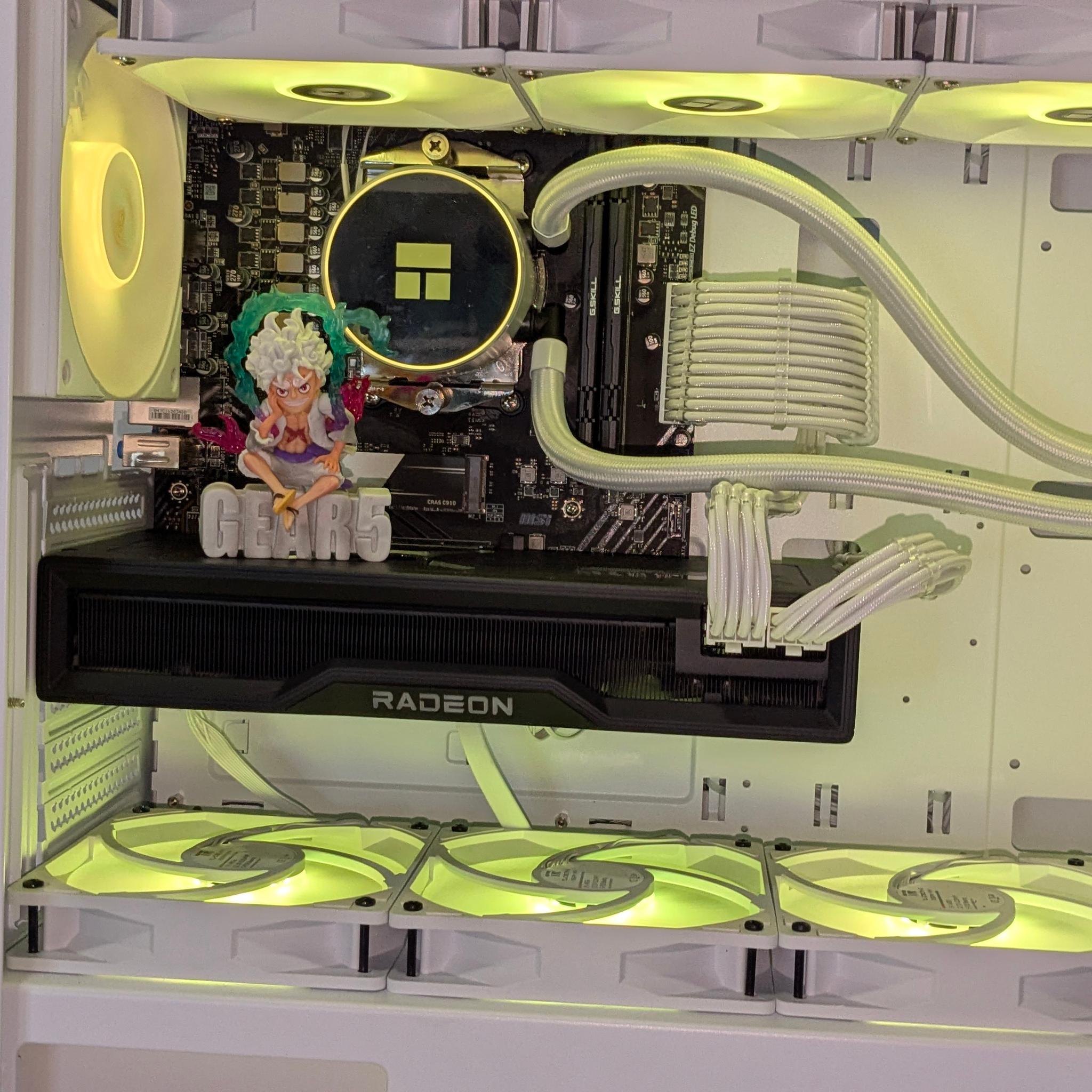 Luffy D "Gear AM/5" Build🔥⚪️Ryzen 7 7700⚪️RX 6950XT⚪️32GB RAM⚪️1TB NVMe⚪️Windows 11 Prof.