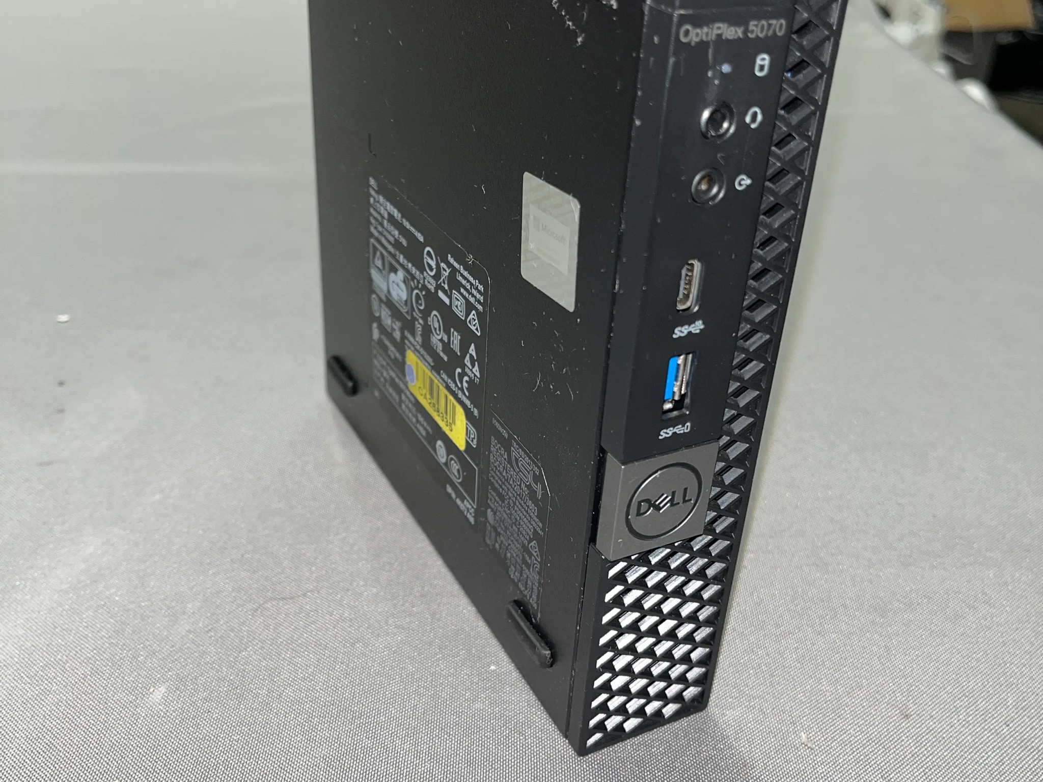 Dell OptiPlex 5070 Micro, Intel Core i5-8500T, 16GB RAM, 256GB SSD - Windows 11 Enterprise w/ AC