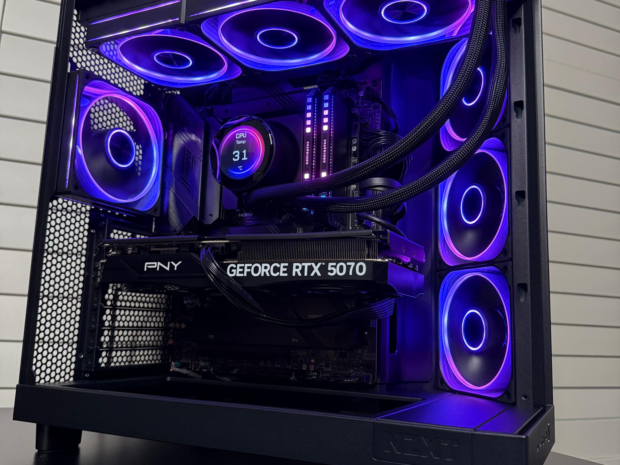 ✨💜 AORURA | RTX 5070 + i9-14900KF | 32GB RAM | 2TB Gen4 NVMe — Ultra High-End Gaming PC