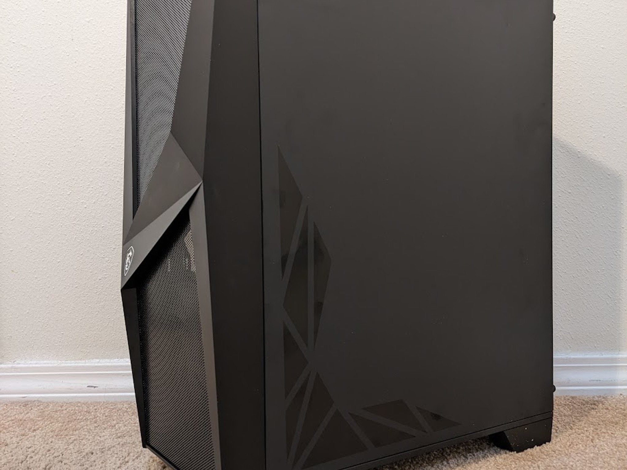 Open Box MSI MAG Forge 100R Mid Tower Gaming Case with ARGB fans