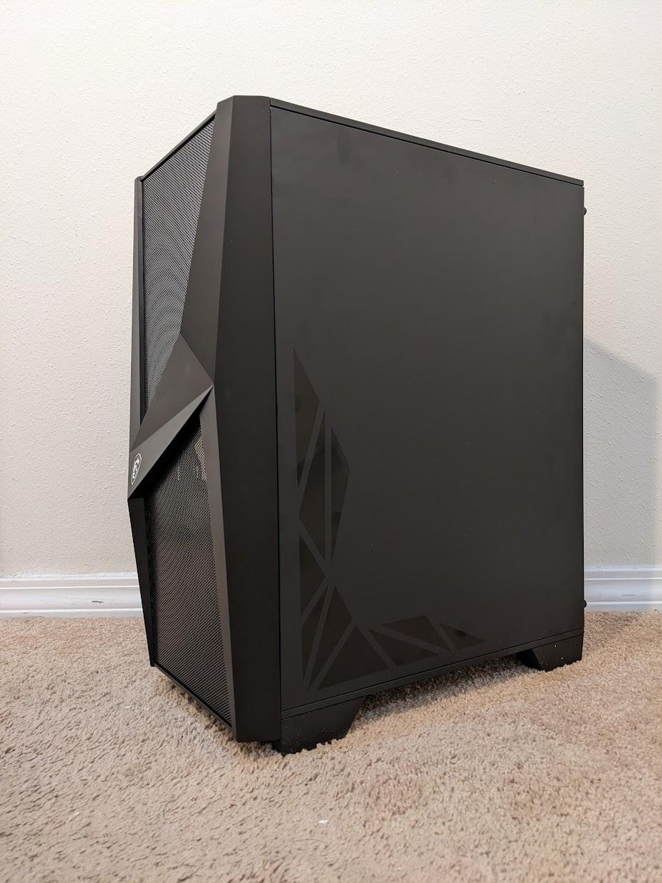 Open Box MSI MAG Forge 100R Mid Tower Gaming Case with ARGB fans