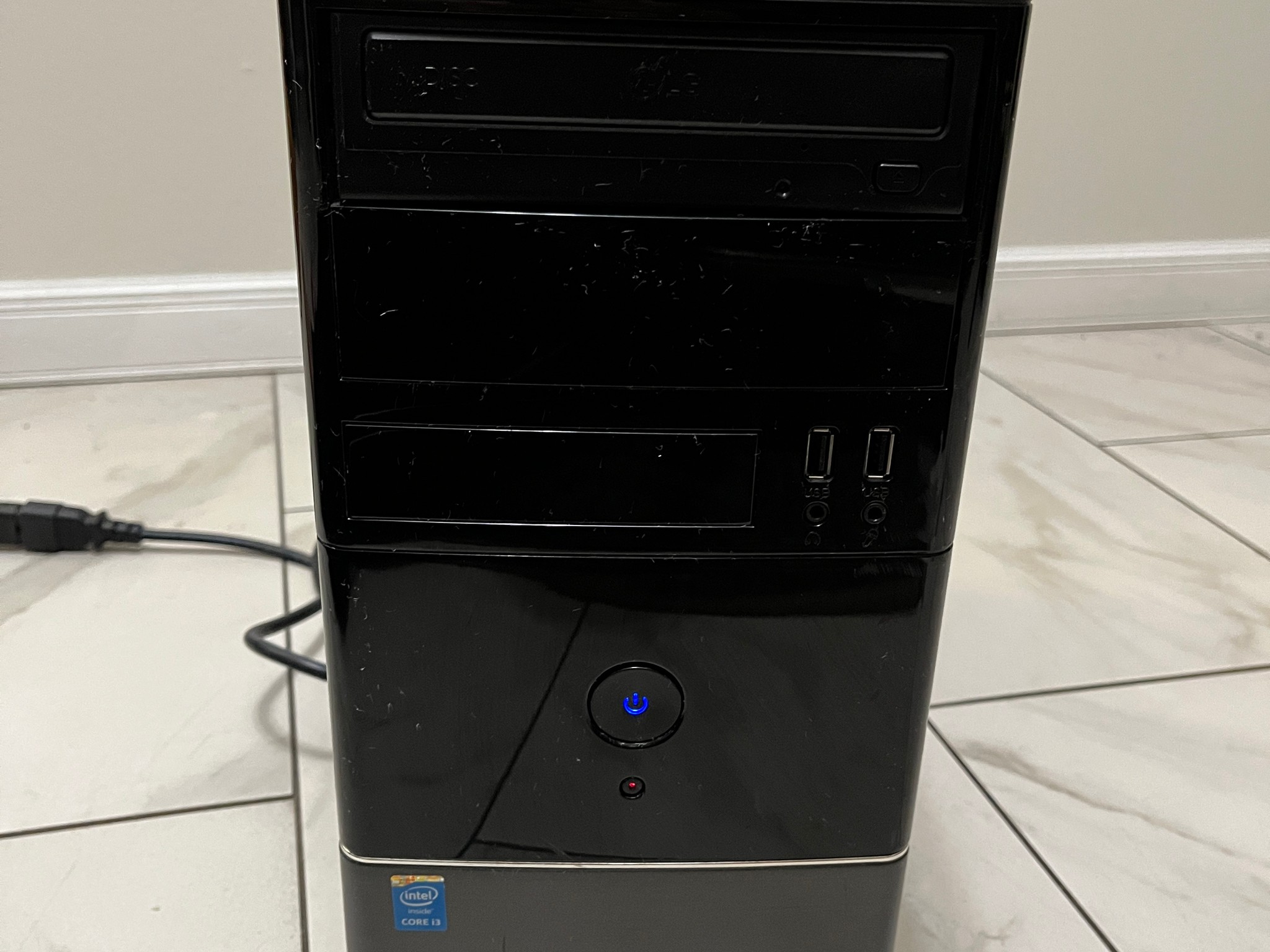 NVIDIA RTX 3060 Ti, Intel i3-12100, 16GB RAM, 512GB SSD - High FPS Office Gaming PC w/ Wi-Fi & BT