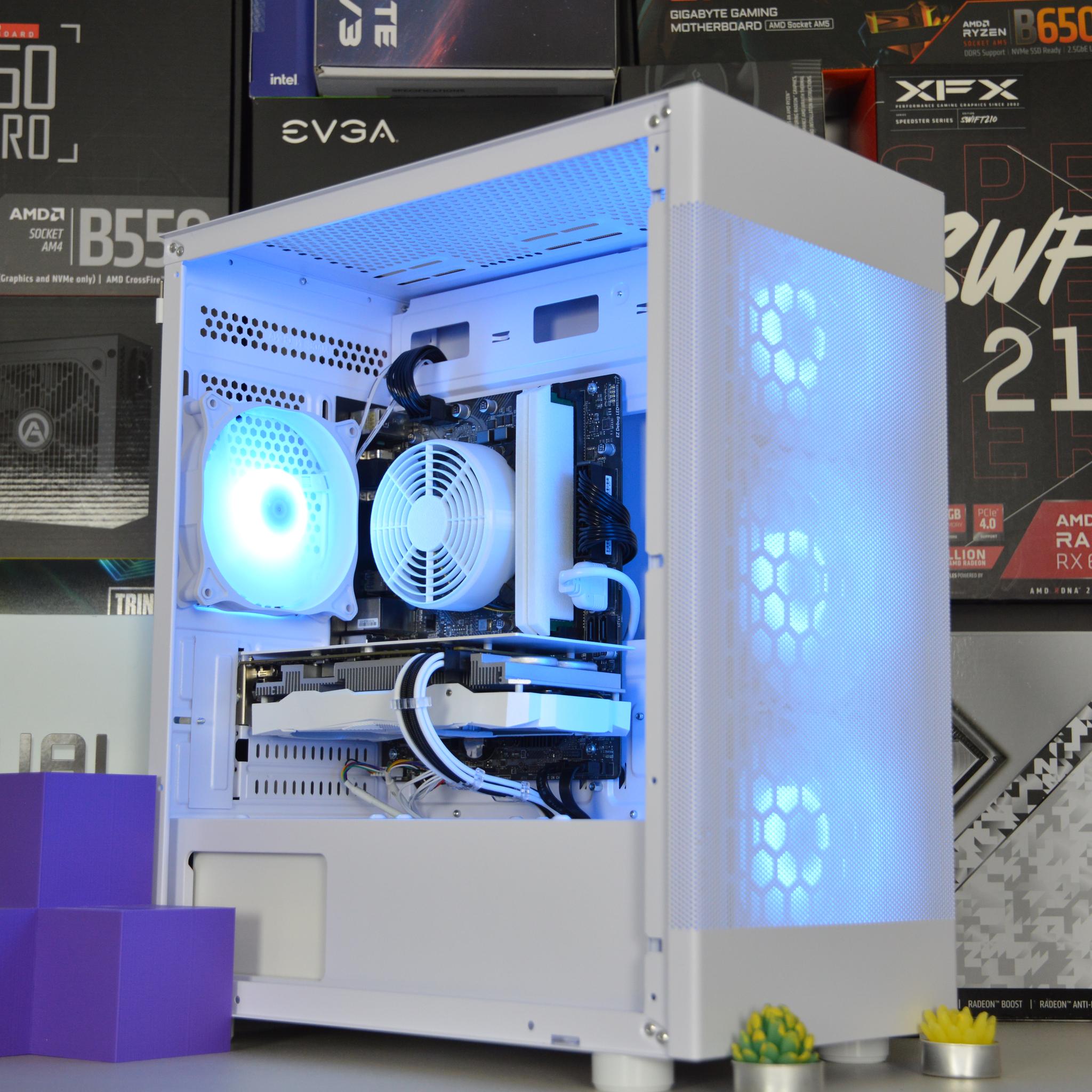 🧊🧊| RTX 2060 SUPER 6GB | INTEL i5-9500 | 16GB DDR4 RAM | 256 GB SSD + 1 TB HDD | Ice Box |