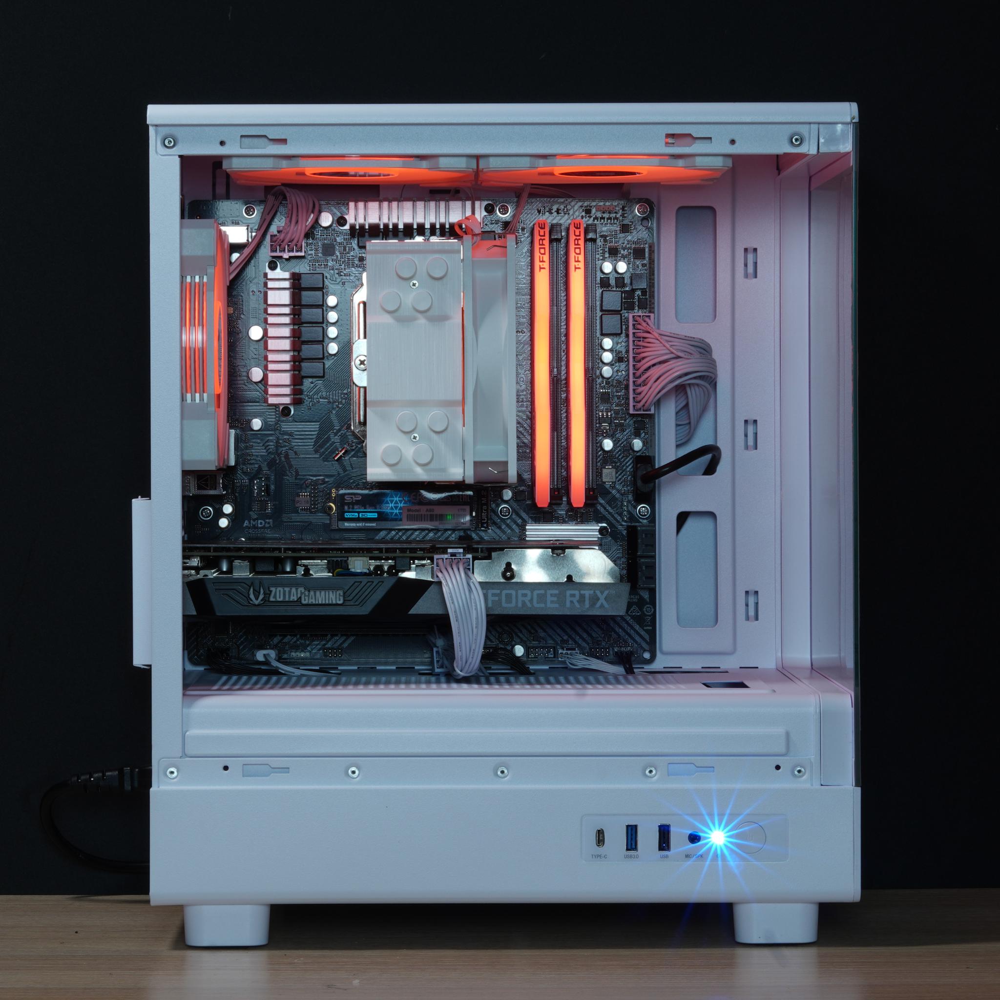 🔥Blaze🔥 RTX 3060, Ryzen 5 5500, 16GB DDR4 RAM, 1TB SSD w/ Wifi | 1080p Gaming PC |
