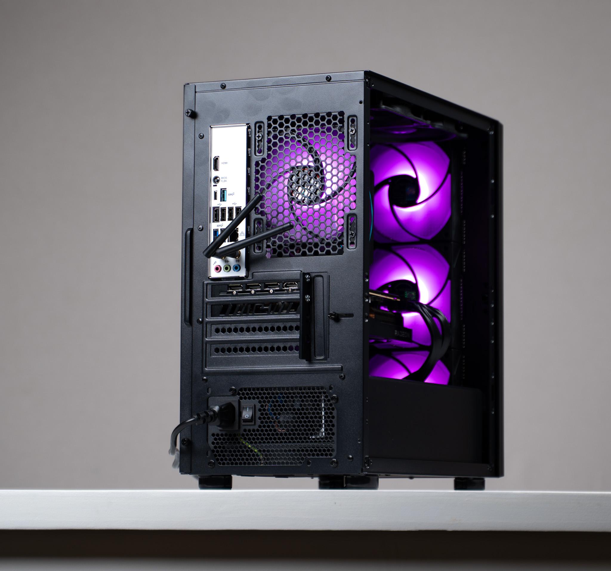 RX 7800 XT Ryzen 5 7600X 1TB 32GB Windows 11 Pro Gaming PC