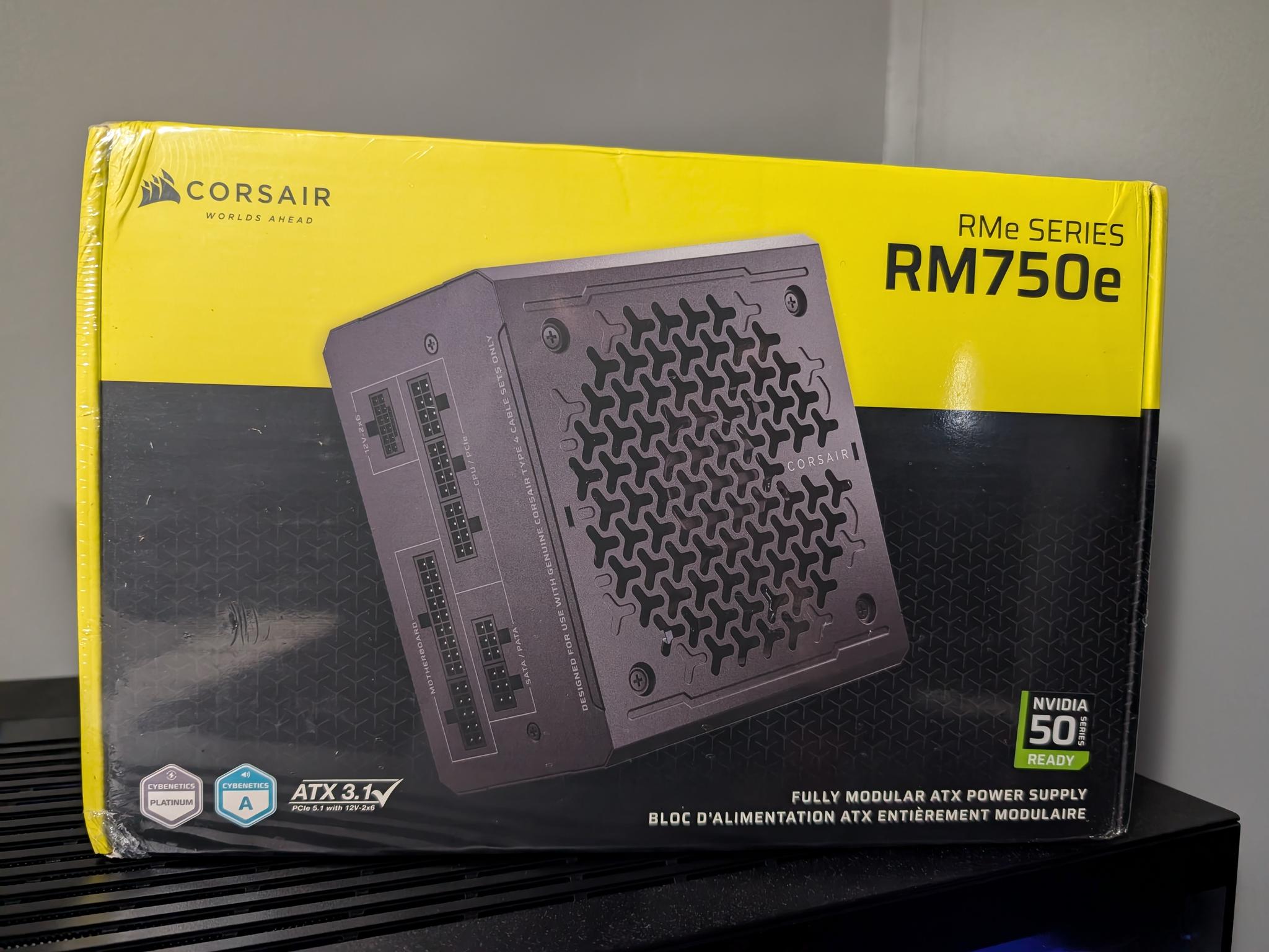 CORSAIR RM750e Fully Modular 750W Power Supply *BRAND NEW SEALED*
