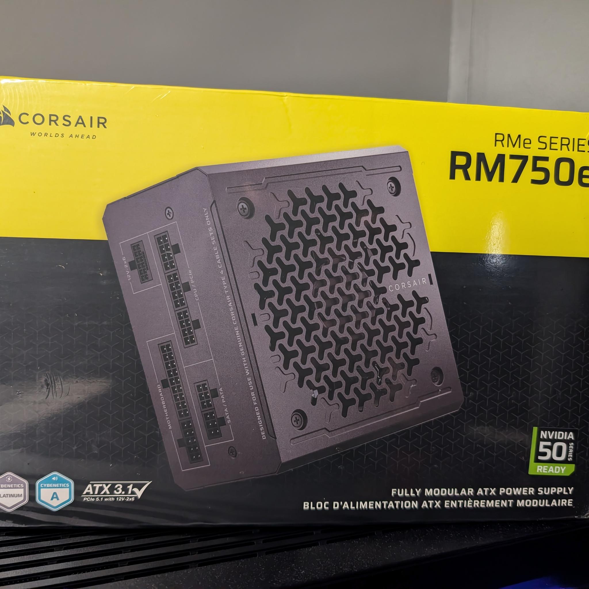 CORSAIR RM750e Fully Modular 750W Power Supply *BRAND NEW SEALED*