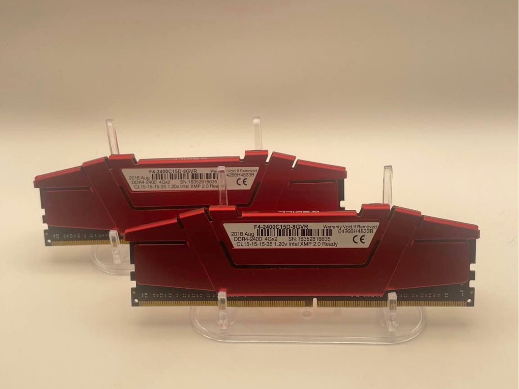 G.Skill Ripjaws V 2x4gb (8gb 2400mhz) DDR4 Ram