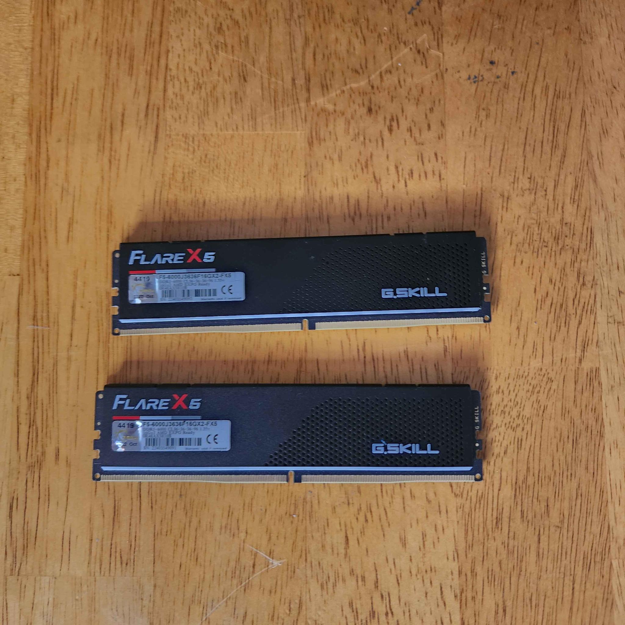 G.Skill Flare X5 Series 32GB DDR5-6000 CL36