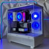 RTX 3060 Ti 8GB, Ryzen 5 5600X, 32GB RAM | White RGB Gaming Computer/PC