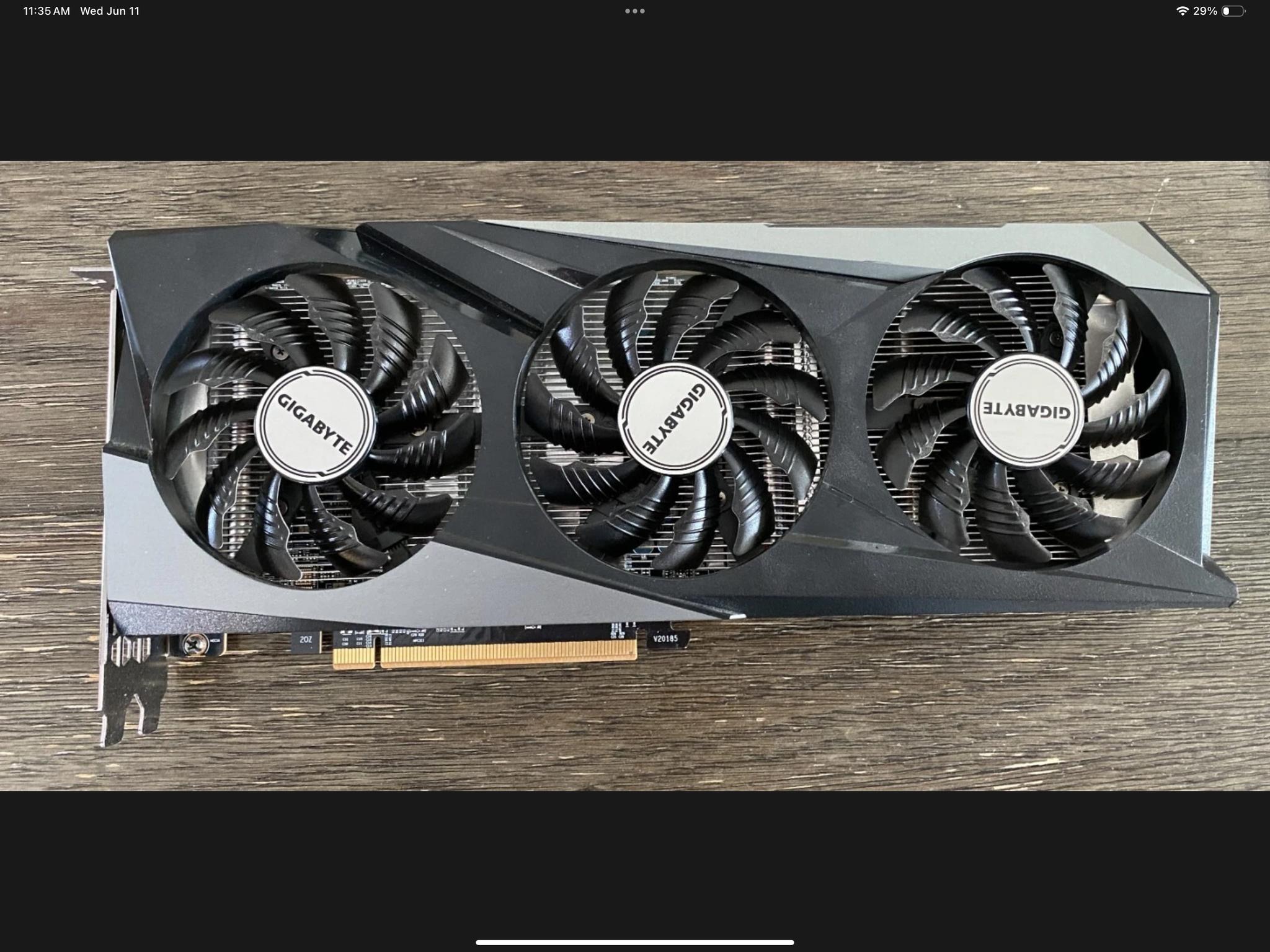 Gigabyte Radeon RX 6600 XT OC 8GB GPU