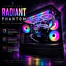 🌈"Radiant Phantom"⚫️| 1080p Gaming | RTX 5060 | Ryzen 5 8400F | 32GB DDR5 | 1TB NVMe