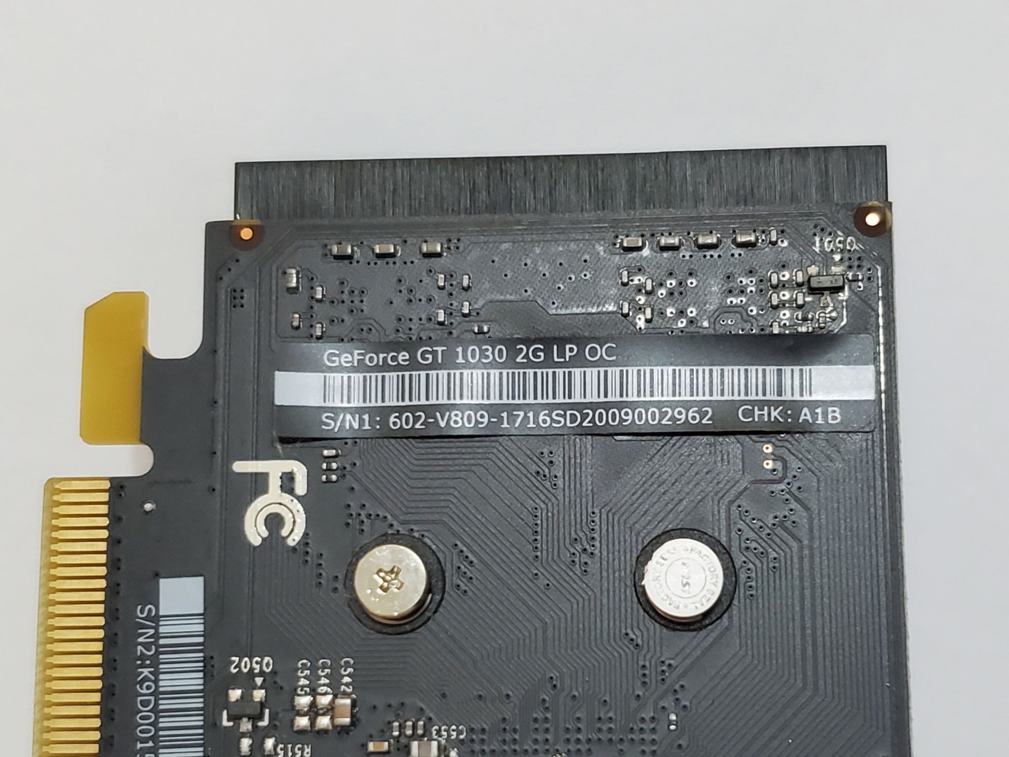 MSI GT 1030 2GB DDR5 OC