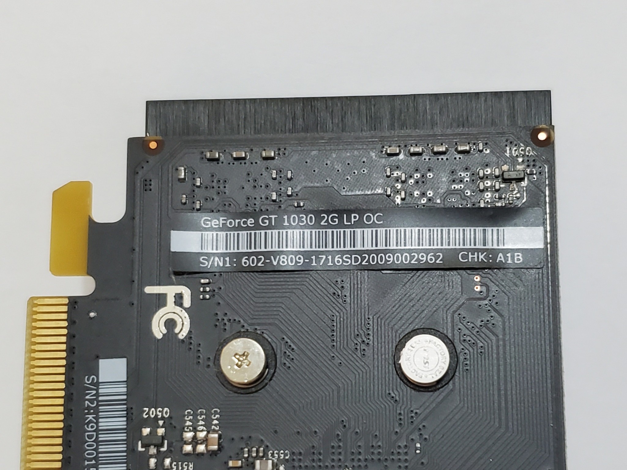 MSI GT 1030 2GB DDR5 OC