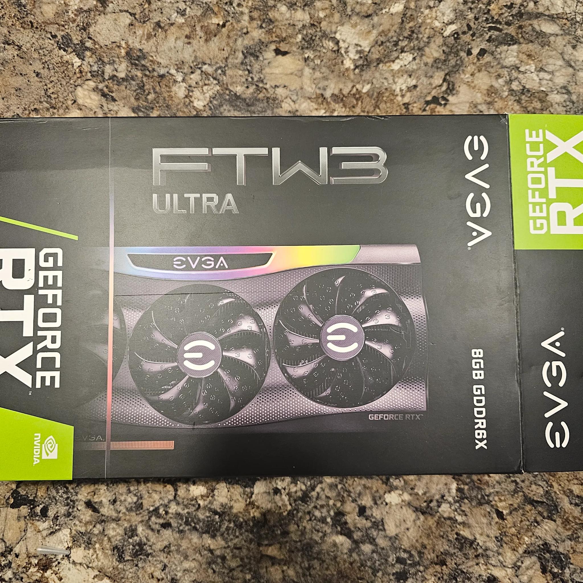 EVGA GeForce RTX 3070ti FTW3 ULTRA GAMING 8GB GDDR6X Graphics Card