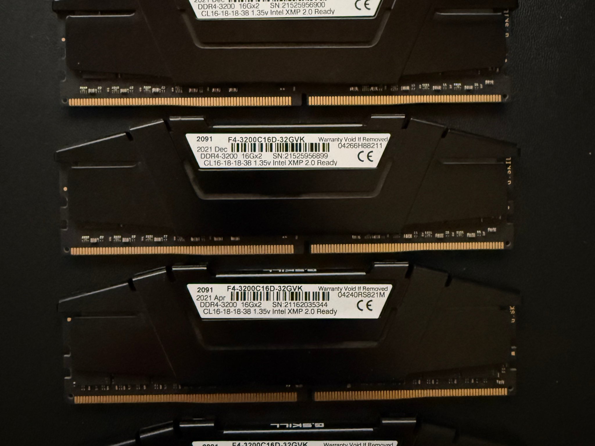 64GB GSkill DDR4-3200 CL16