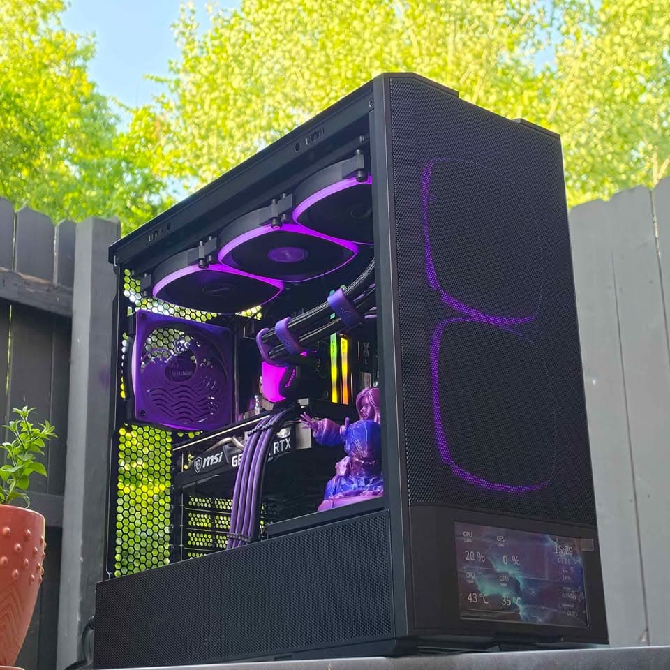 🌌Ultraviolet Gaming PC • Nvidia 3070, Intel i7, 32GB DDR4, SSD, WiFi • Plug n' Play Ready