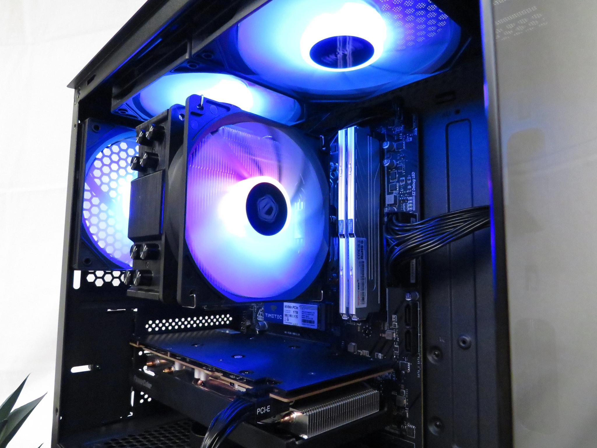 AM5 GAMER! Ryzen 5 7500F + RX 7600 + 16 GB DDR5 + 1 TB NVME