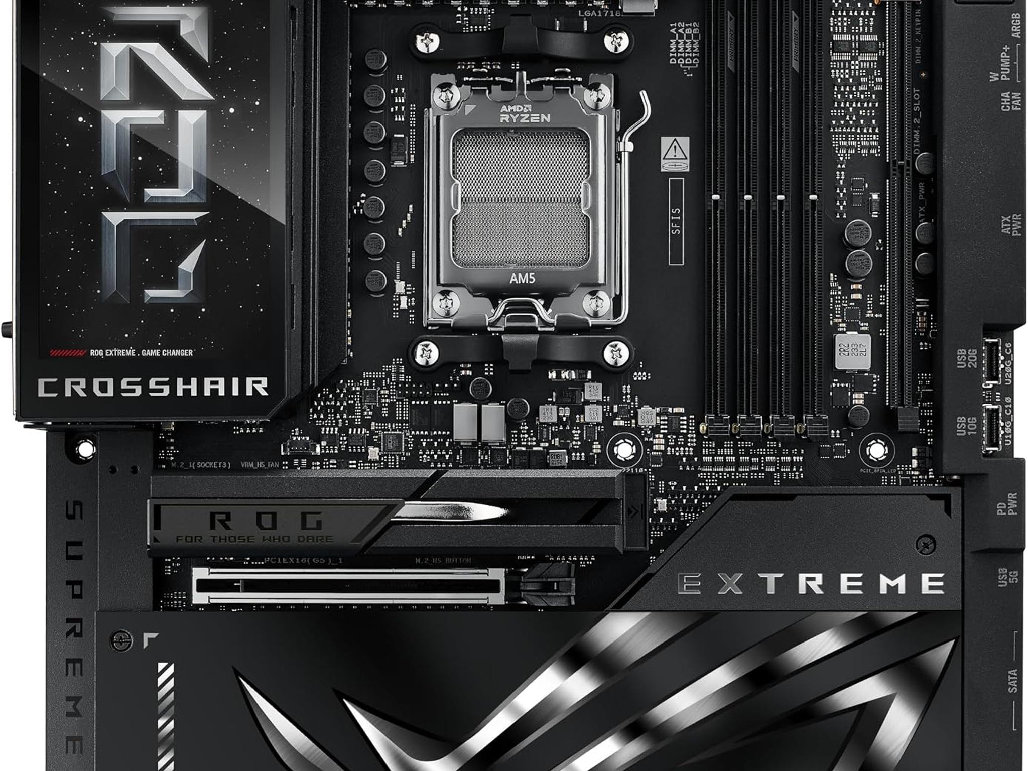 ASUS ROG CROSSHAIR X870E EXTREME AMD X870E AM5 DDR5 E-ATX Desktop Motherboard