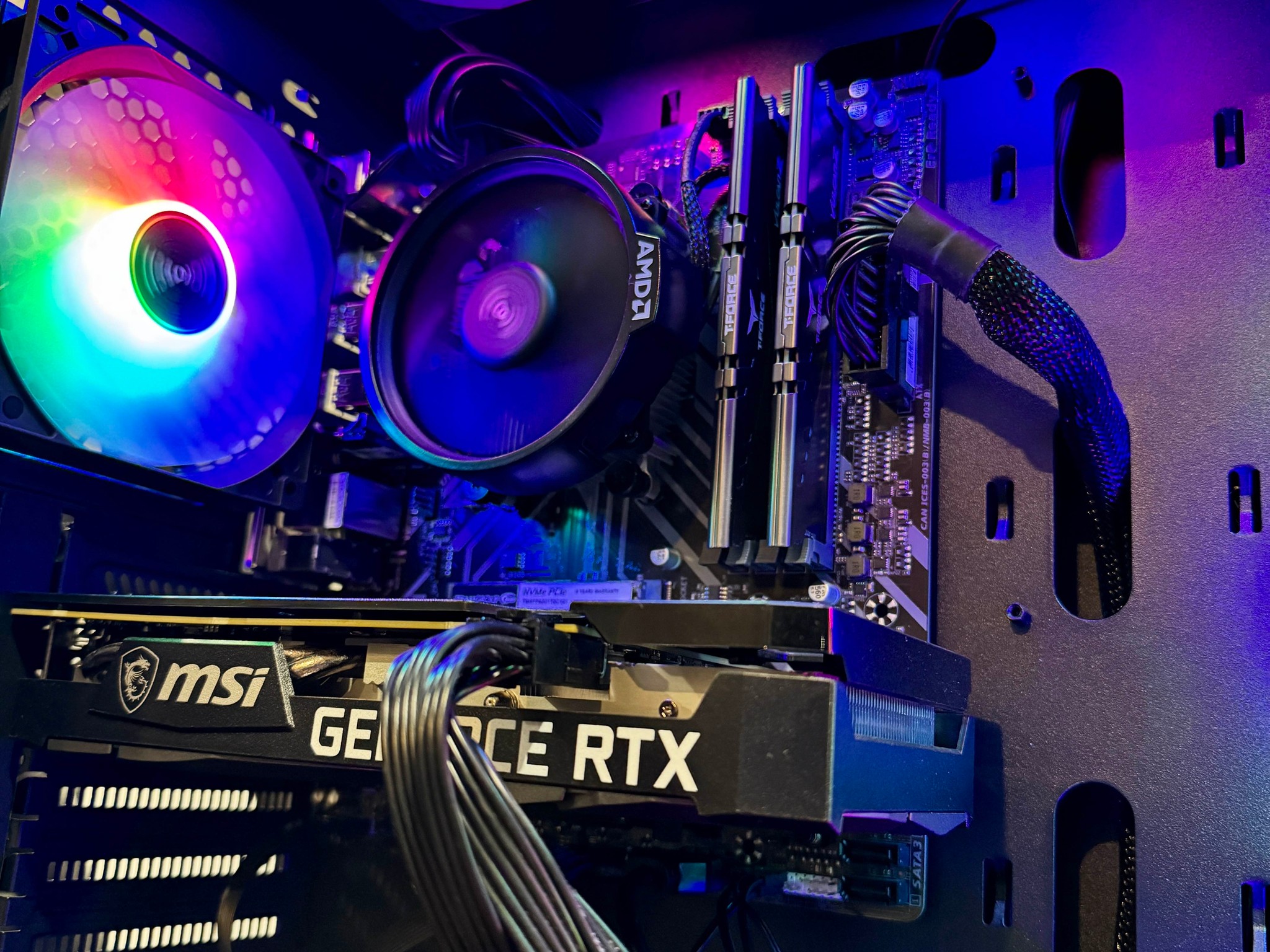 🎮 Ryzen 5 5500 + RTX 3060 | High-FPS 1080p Gaming Build