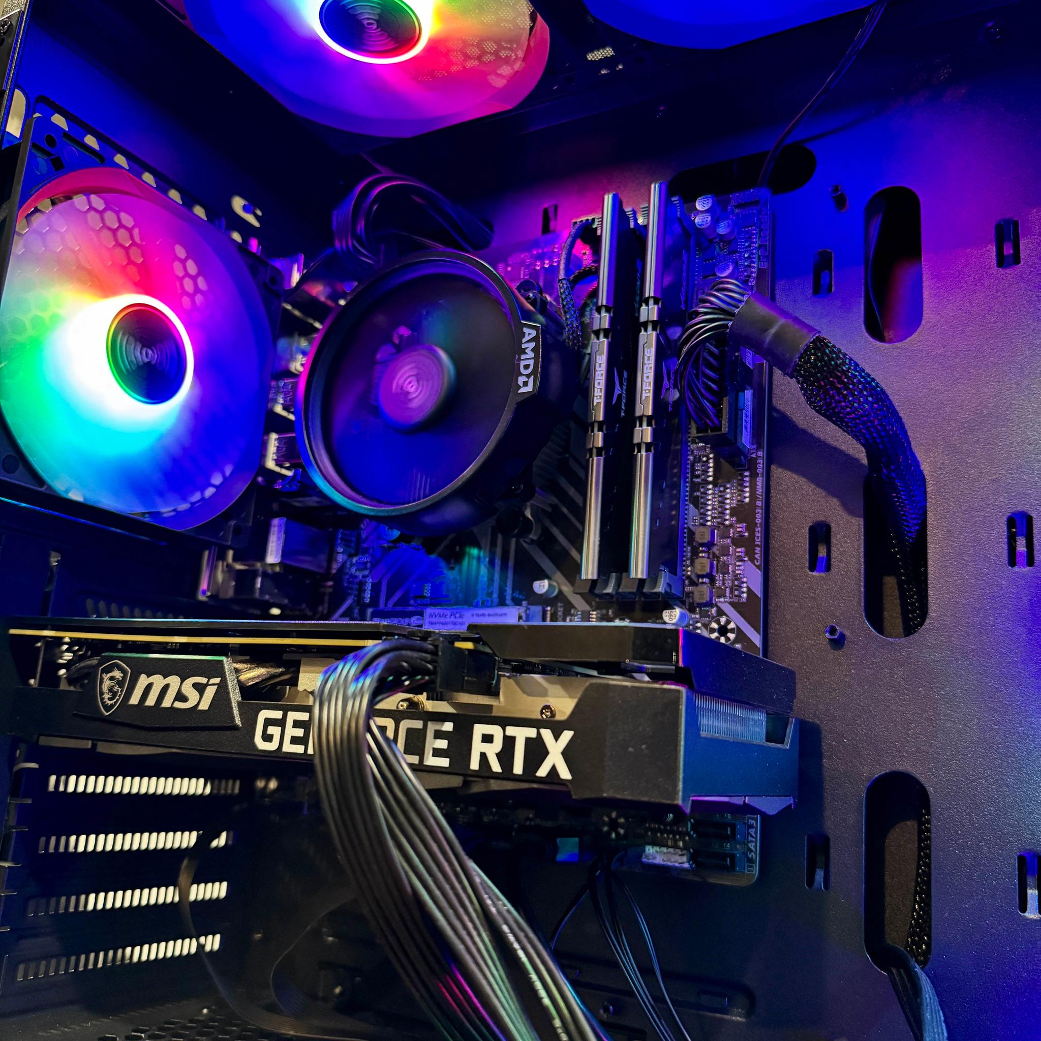 🎮 Ryzen 5 5500 + RTX 3060 | High-FPS 1080p Gaming Build